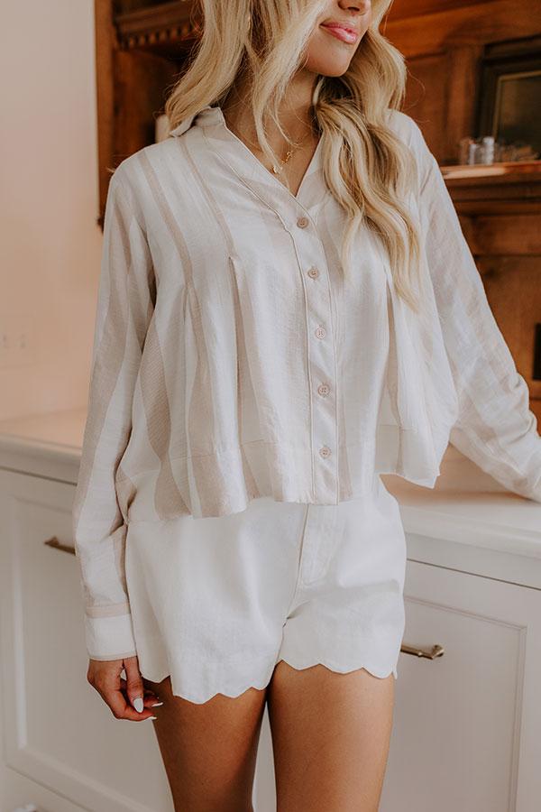 Dockside Meetup Stripe Button Up Product Image