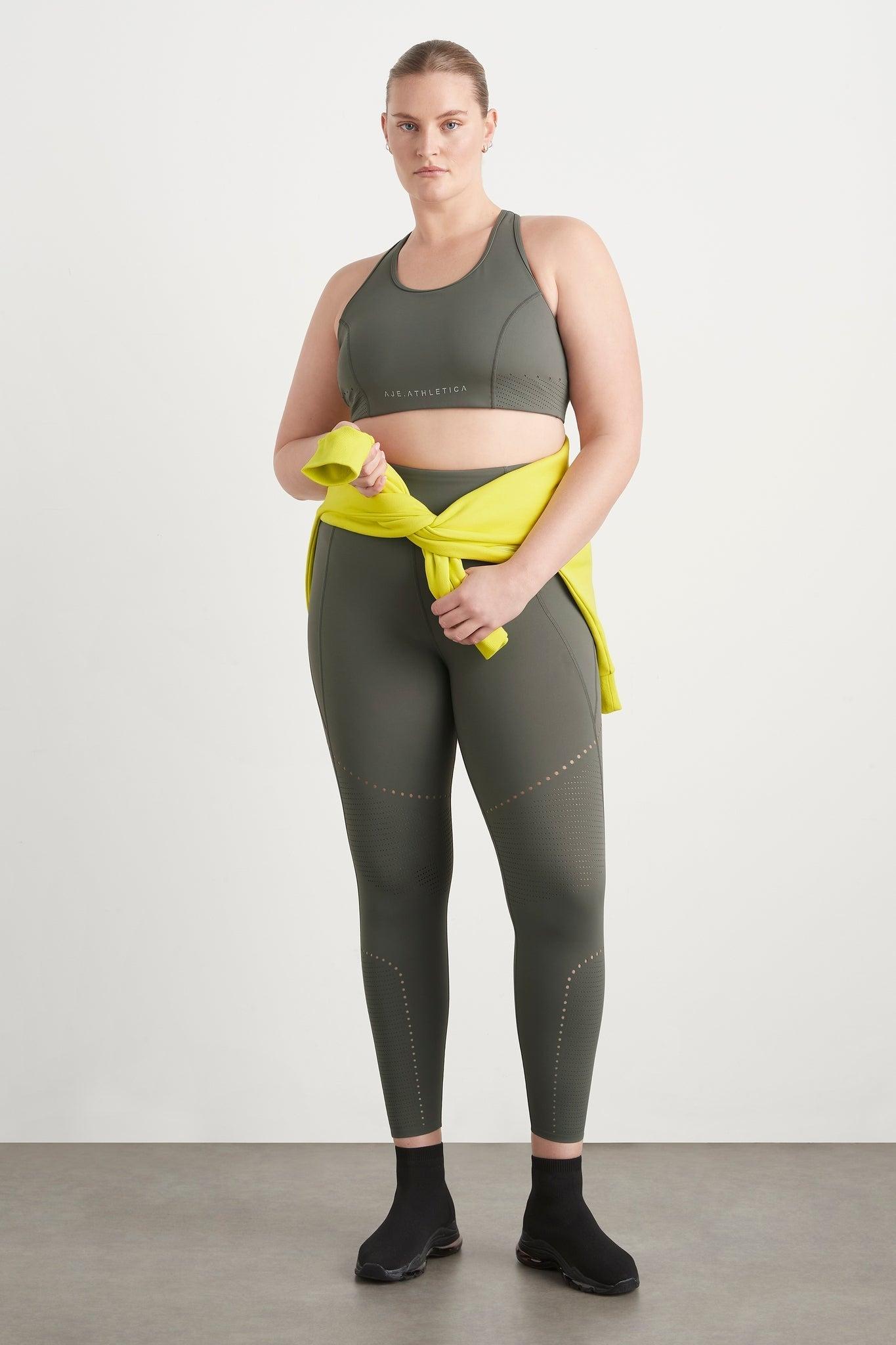 Perforated Racer Sports Bra 339 Product Image
