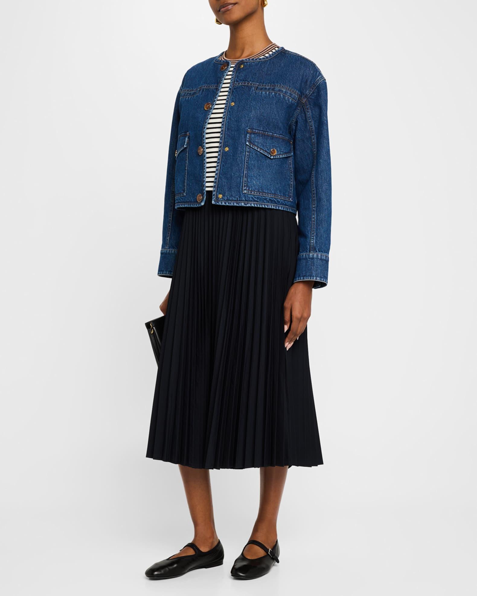 Kent Denim Button Down Jacket Product Image