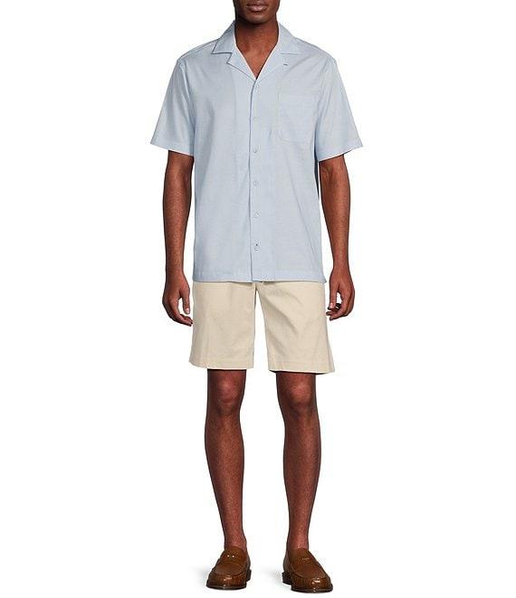 Daniel Cremieux Signature Label Lyocell-Cotton Short Sleeve Woven Camp Shirt Product Image