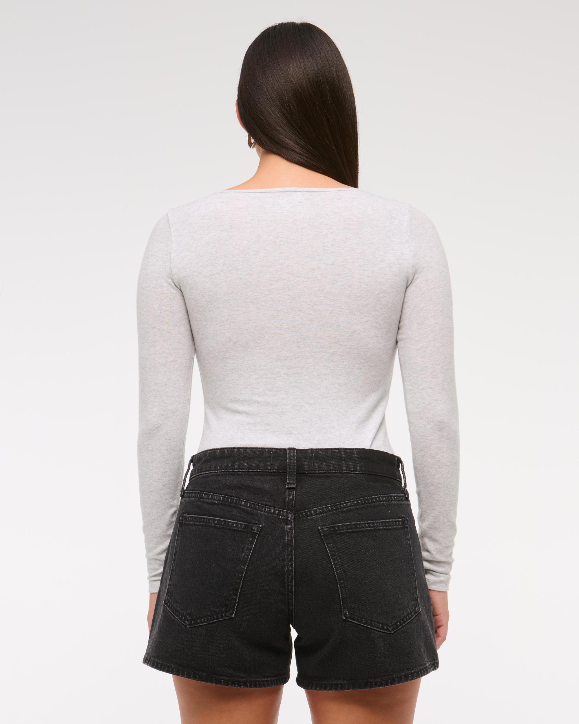 Curve Love Mid Rise A-Line Short Product Image