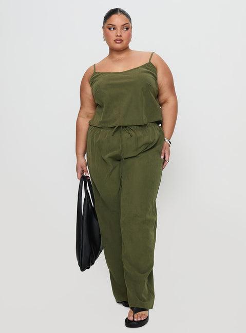 Paigey Set Khaki Curve Product Image