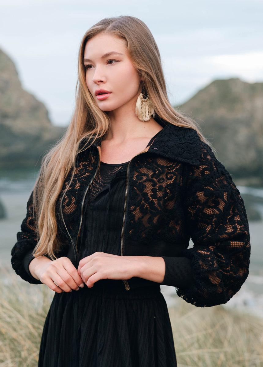 Luxe Jacket in Black Female Product Image