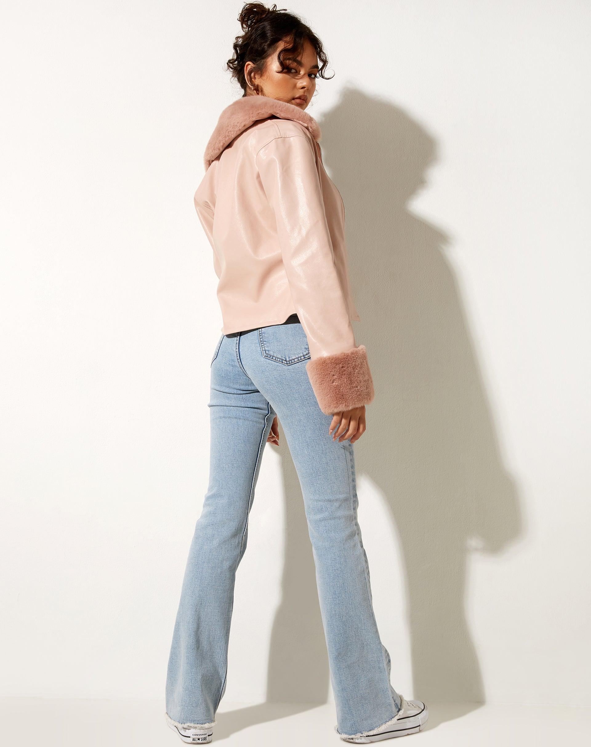 Neliya Jacket in Pu Pink Product Image