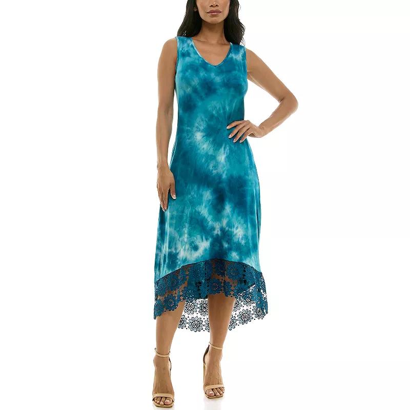 Women's Nina Leonard High-Low Midi Dress,  Product Image
