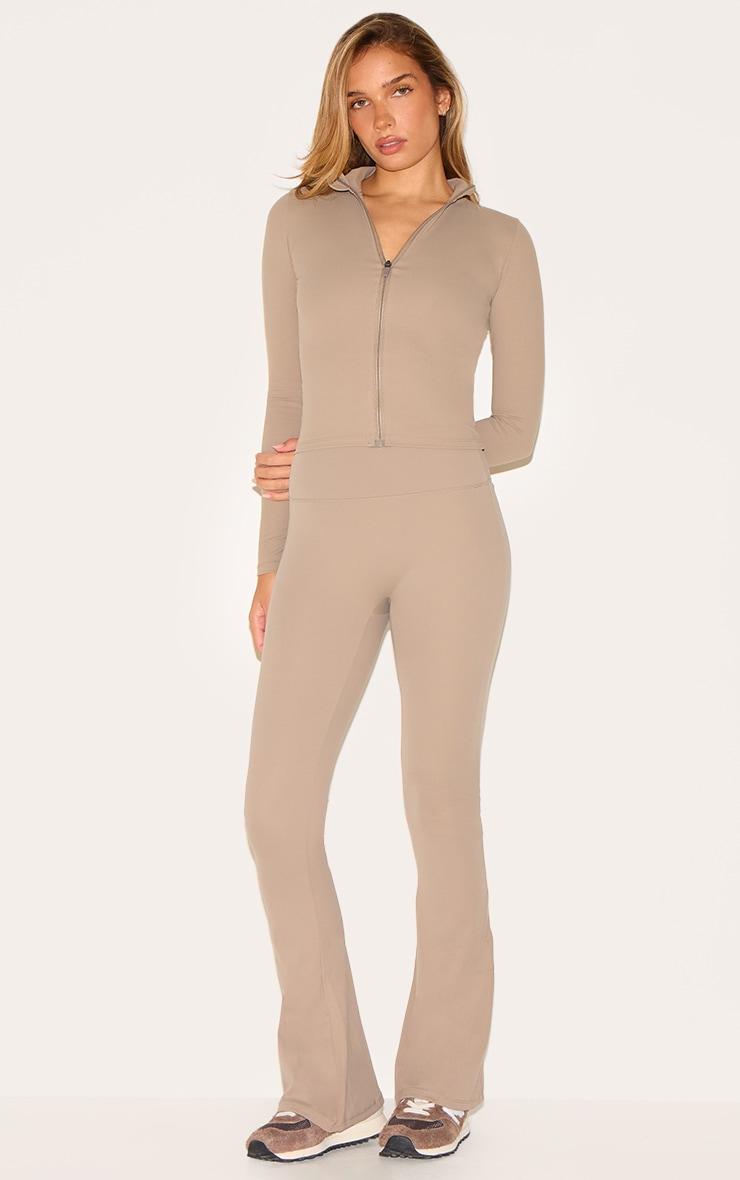 Deep Taupe Sculpt Jacket Product Image