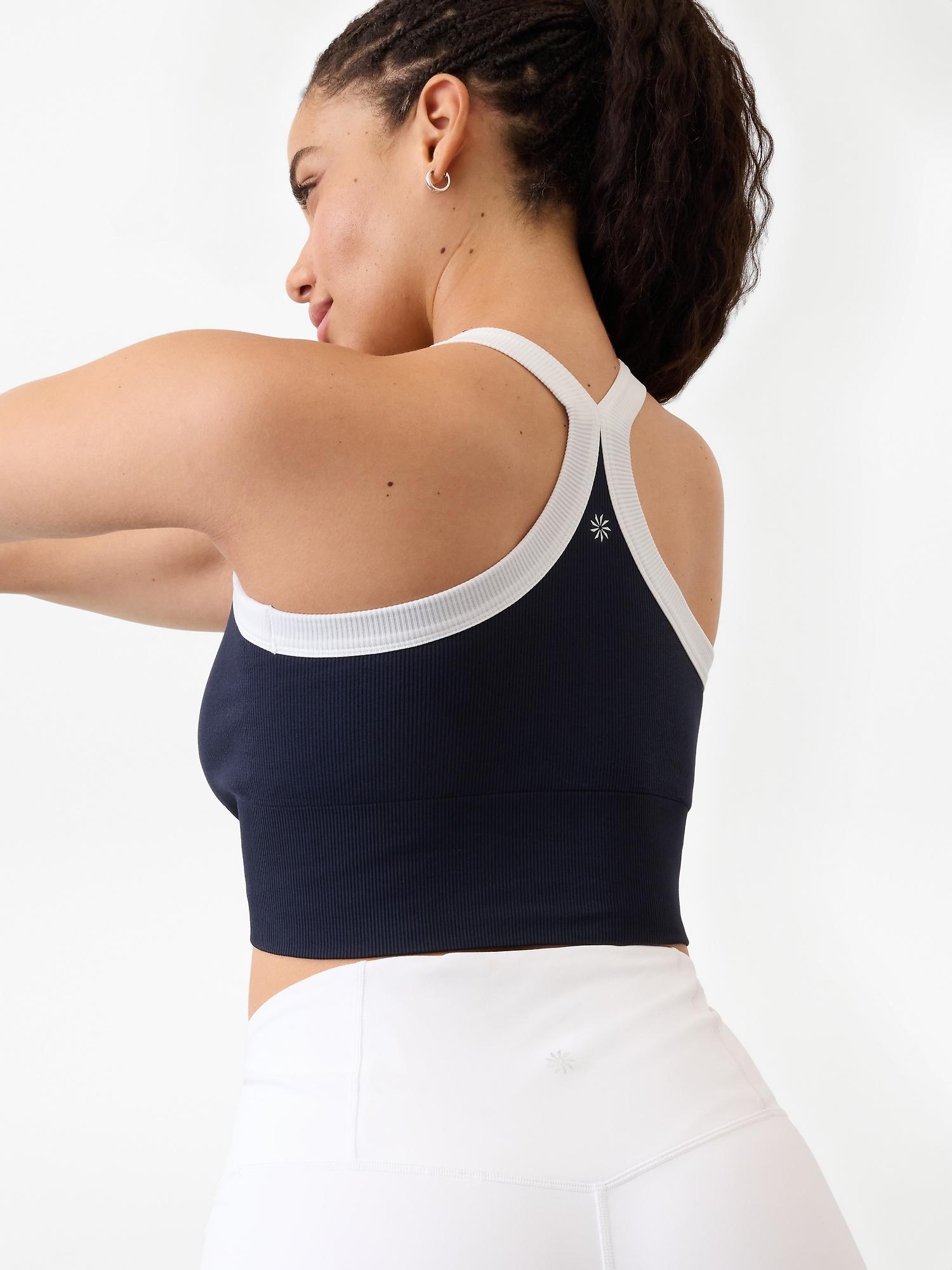 Aurora Seamless Crop Rib Strappy Tank Product Image