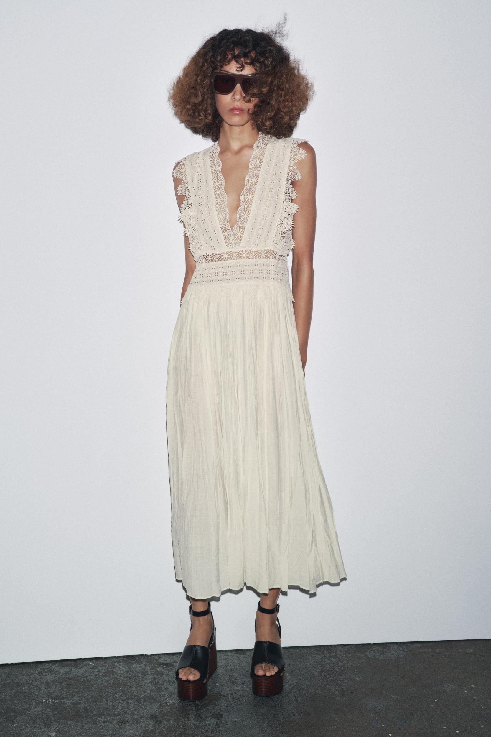 ZW COLLECTION LACE STRAP DRESS Product Image