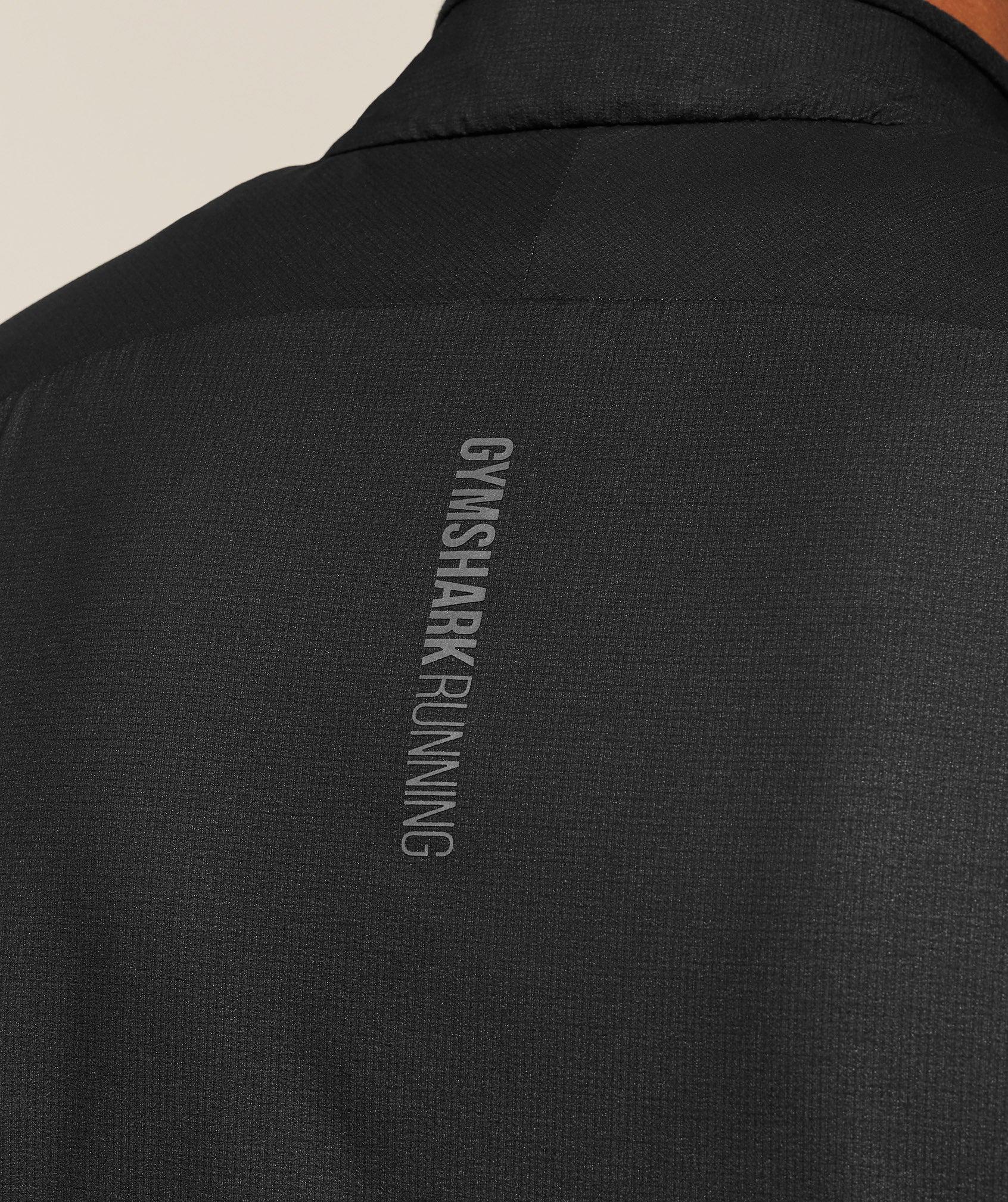 Gymshark Running Elite Lightweight Vest - Black Male Product Image