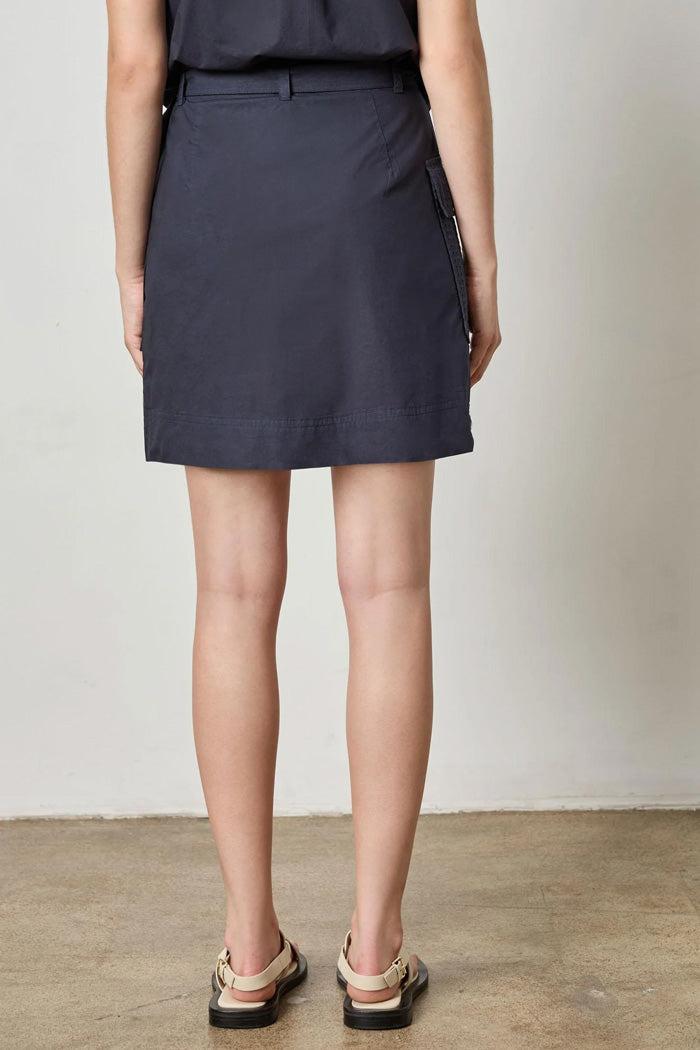 Eyelet Pocket Wrap Skirt Product Image