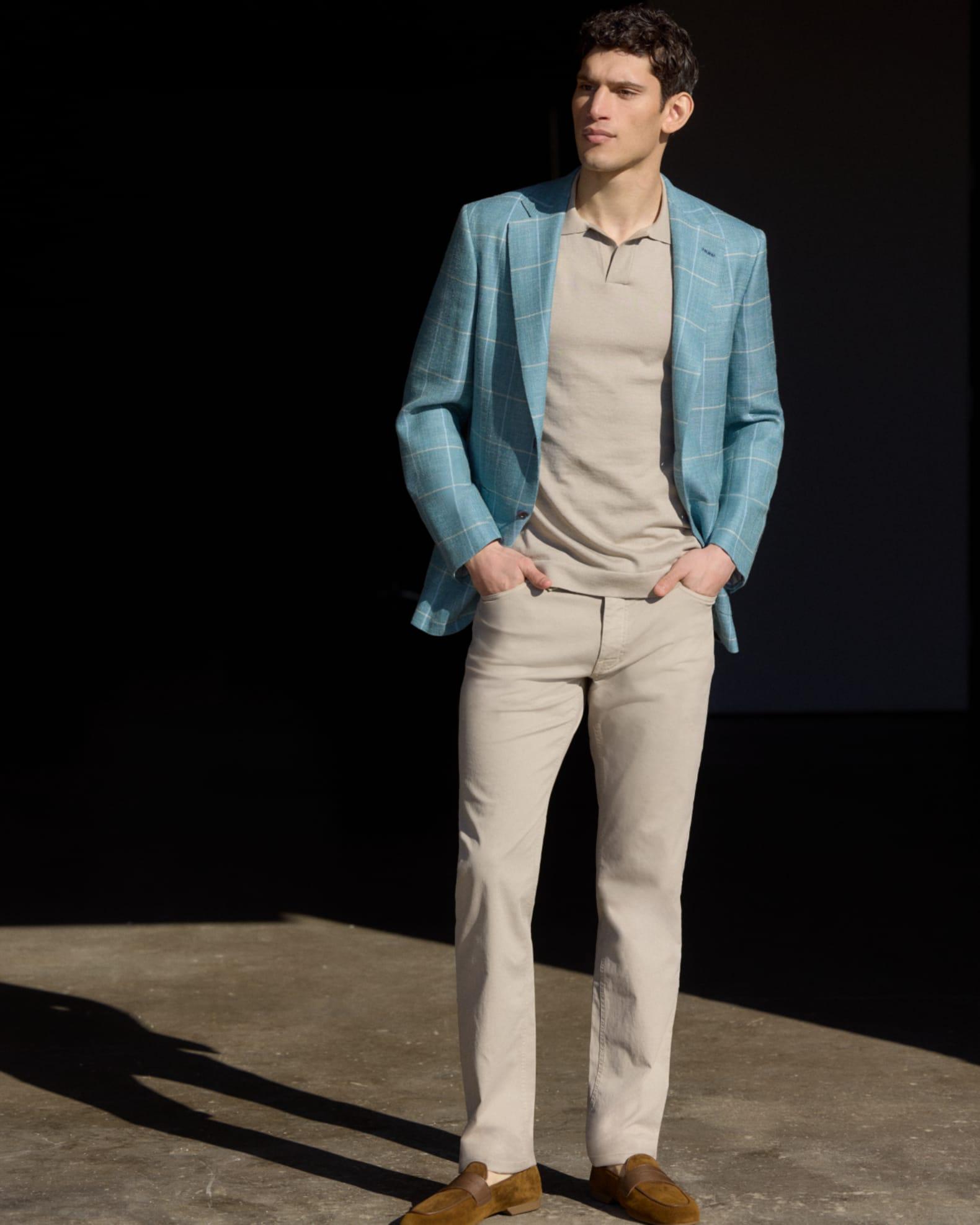 Men's Windowpane Sport Coat Product Image