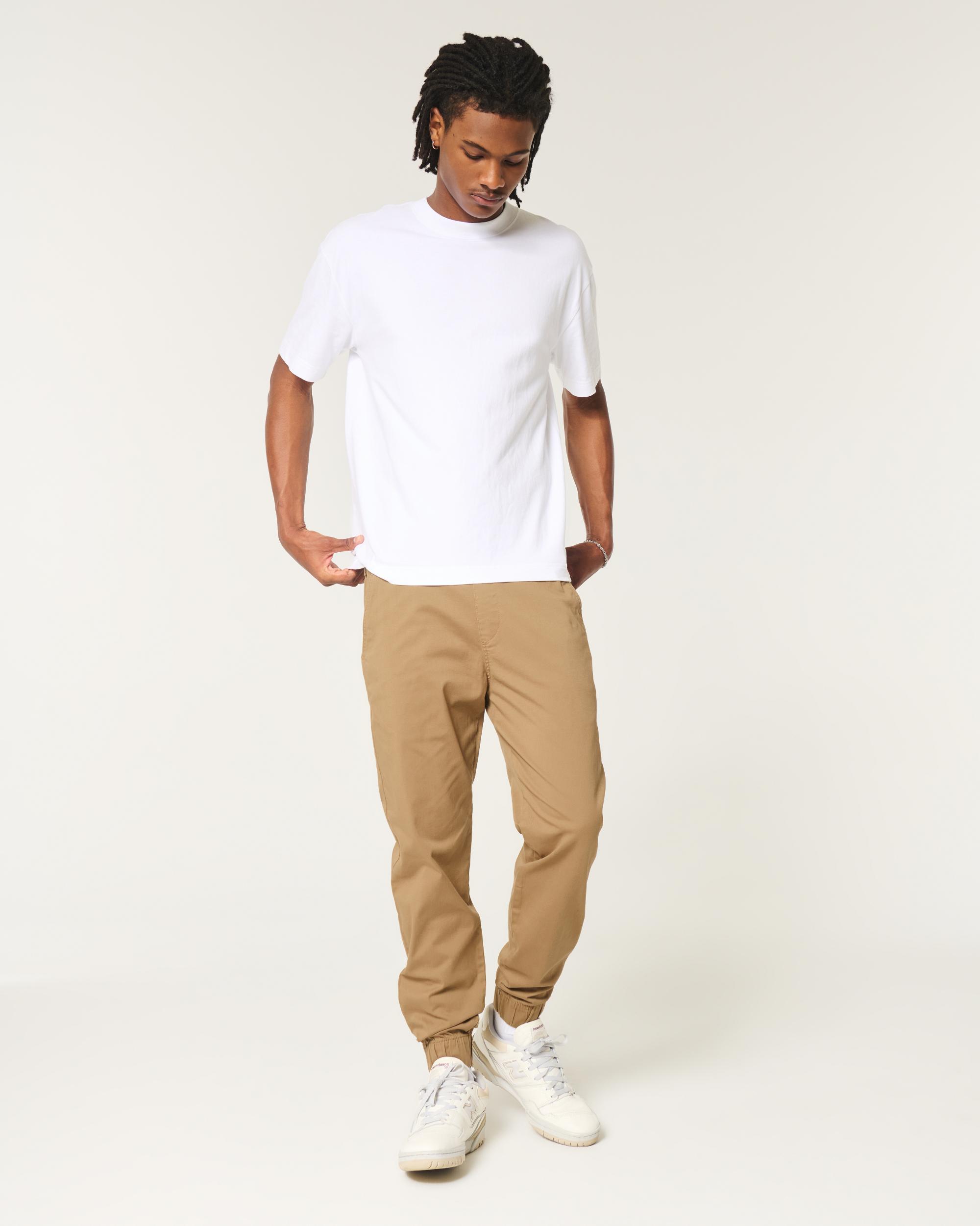 Relaxed Twill Joggers Product Image