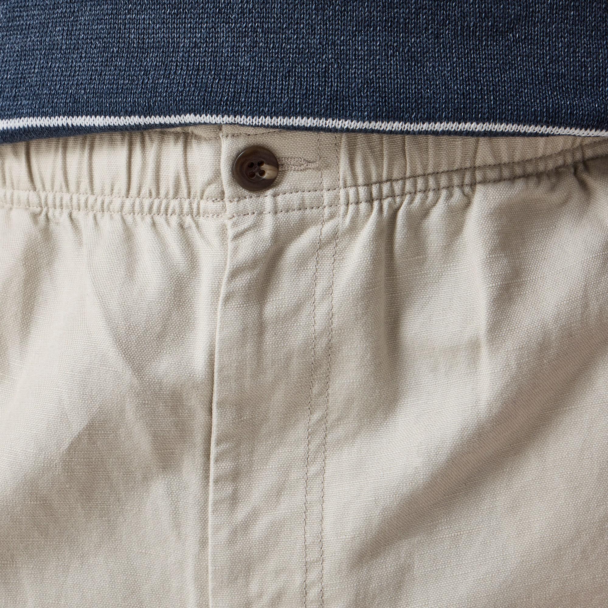 Pier pant in cotton-linen blend canvas Product Image