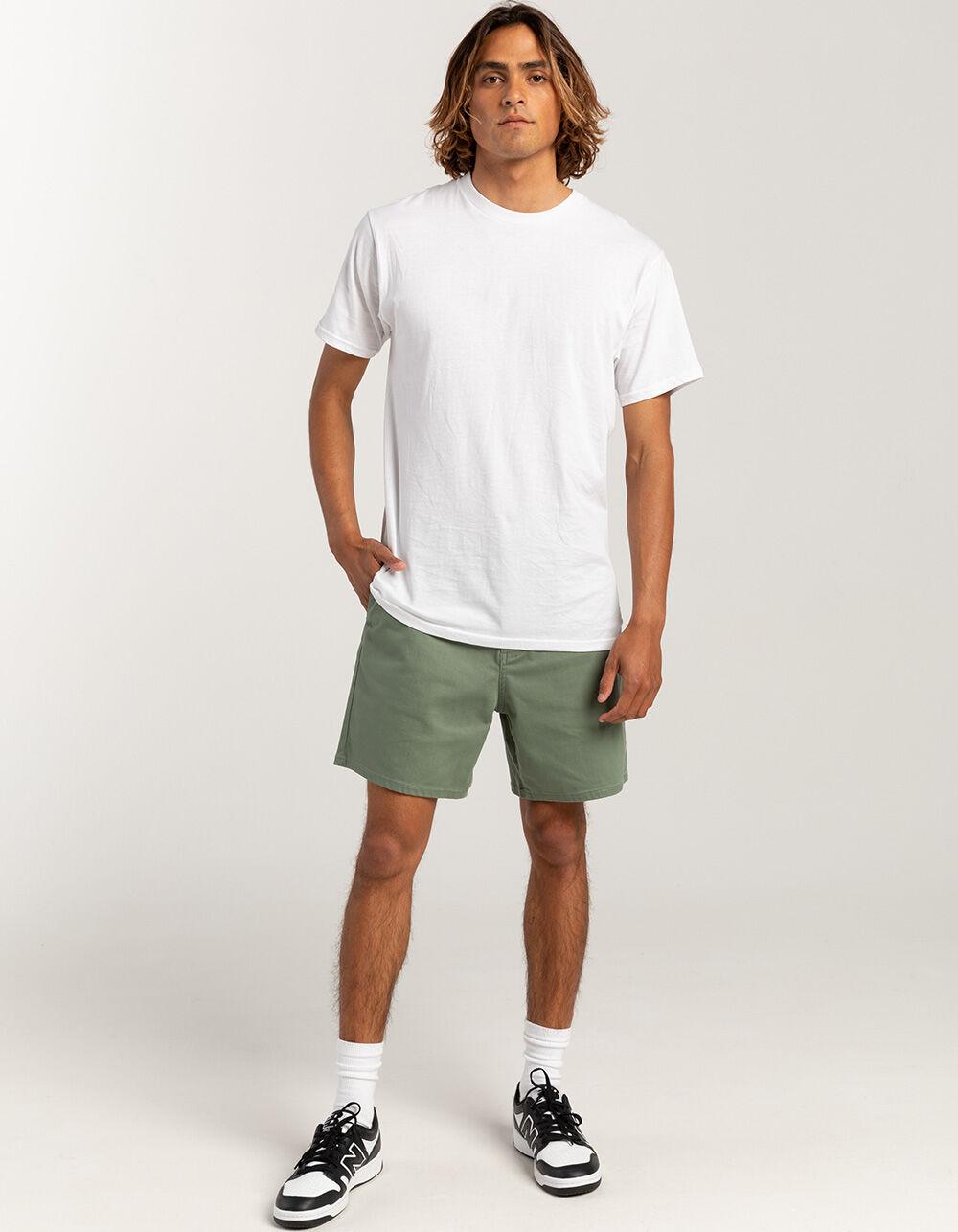 RSQ Mens Short 7" Chino Shorts - SAGE Product Image