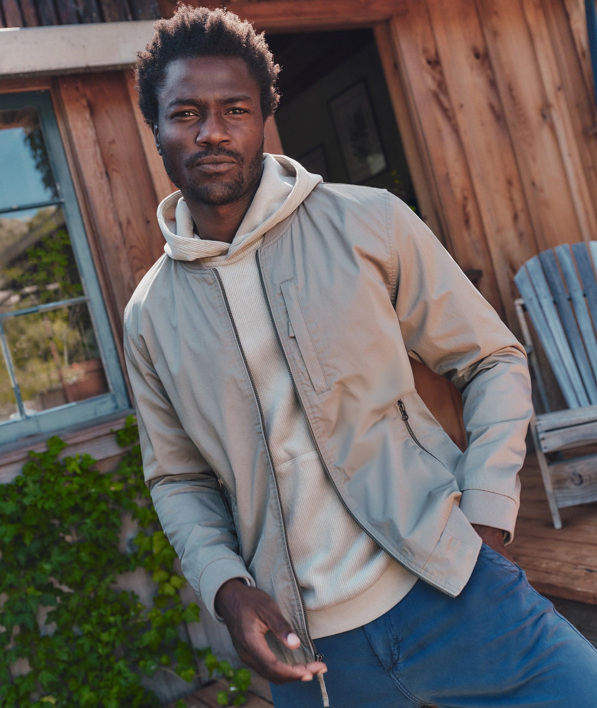 Rossland Wax Canvas Bomber Product Image