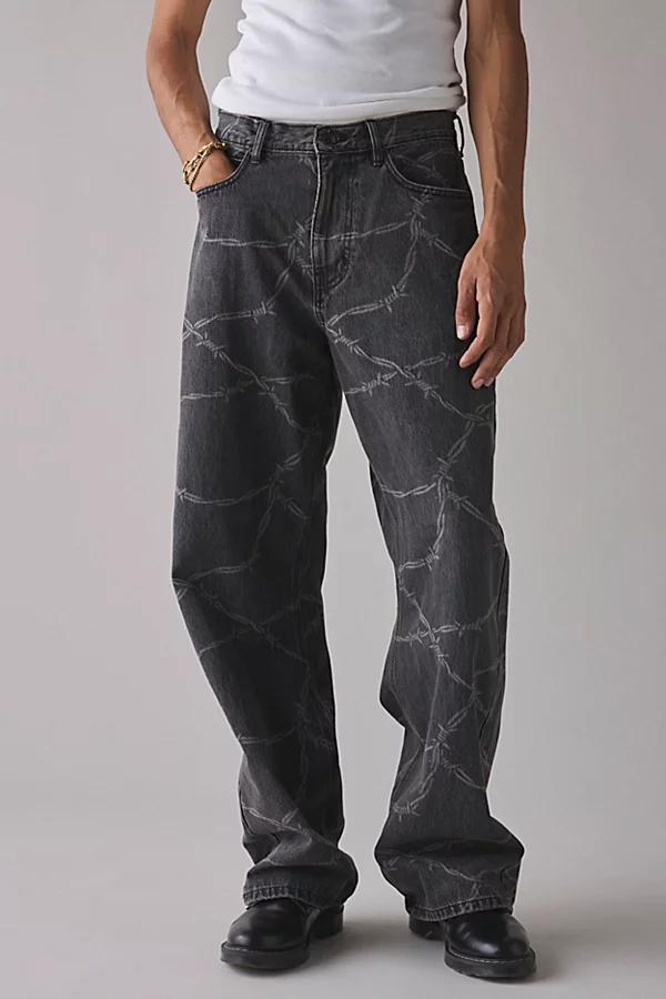BDG Nitro Barbed Wire Baggy Fit Jean Mens at Urban Outfitters Product Image