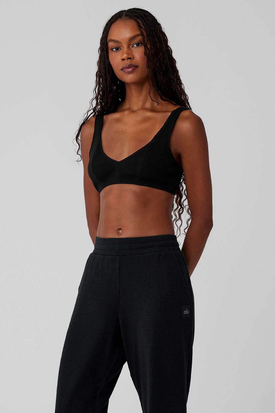 ALO | Waffle Weekend Escape Bra Size: XS Product Image