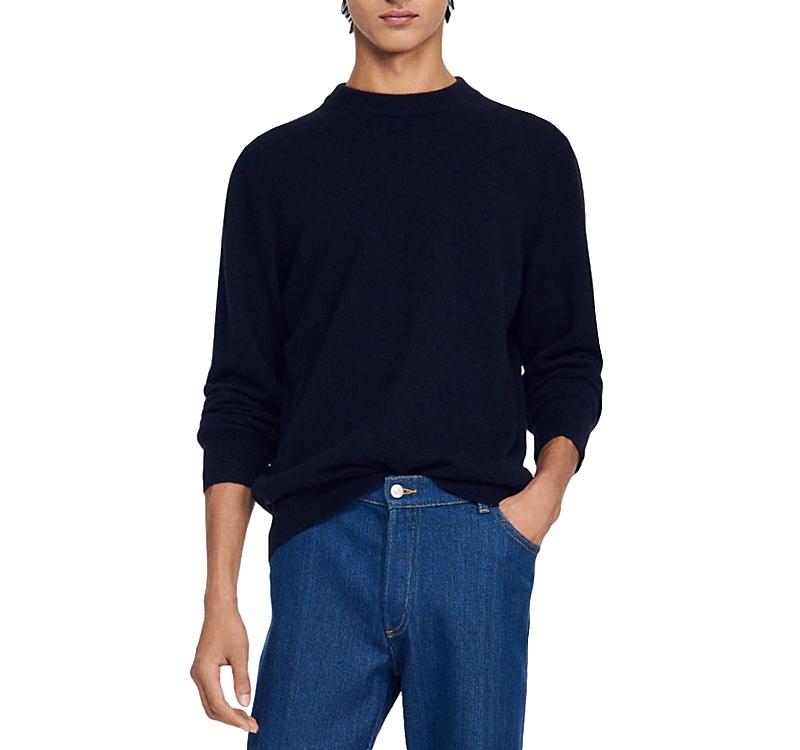 Sandro Unisex Industrial Cashmere Sweater Product Image