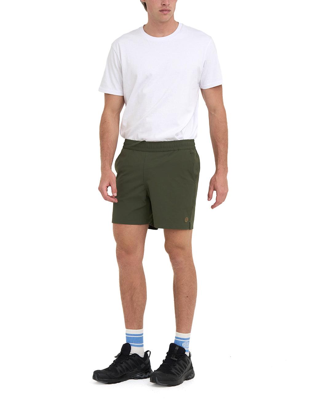 Service Cordura Swim Short - Olive Product Image