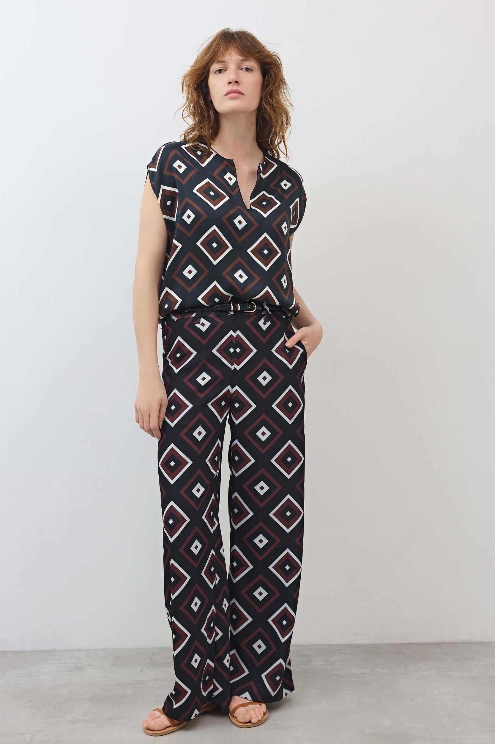 The Editor Wide Leg Trousers Product Image