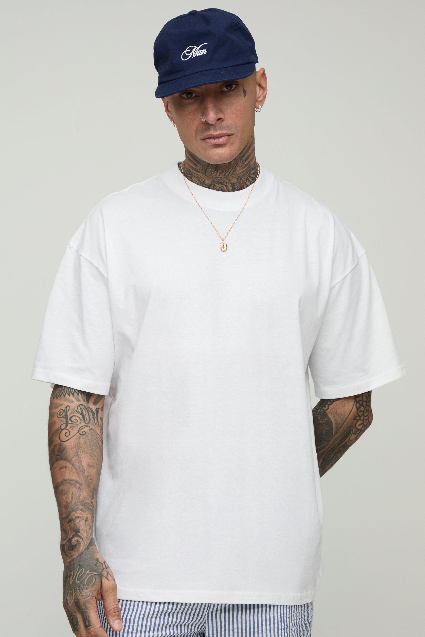 Tall Oversized Ice Cream Printed T-Shirt | boohooMAN USA Product Image