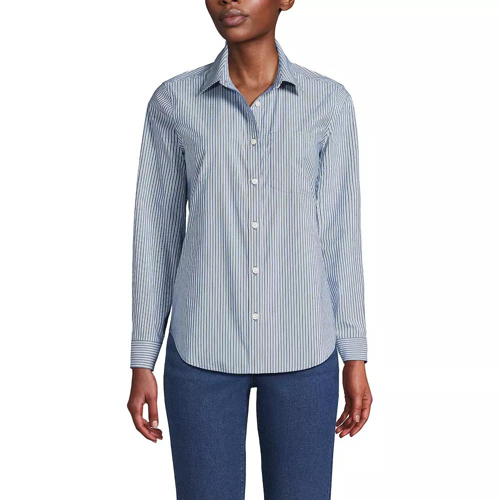 Women's Lands' End Cooling Button-Front Shirt,  Product Image