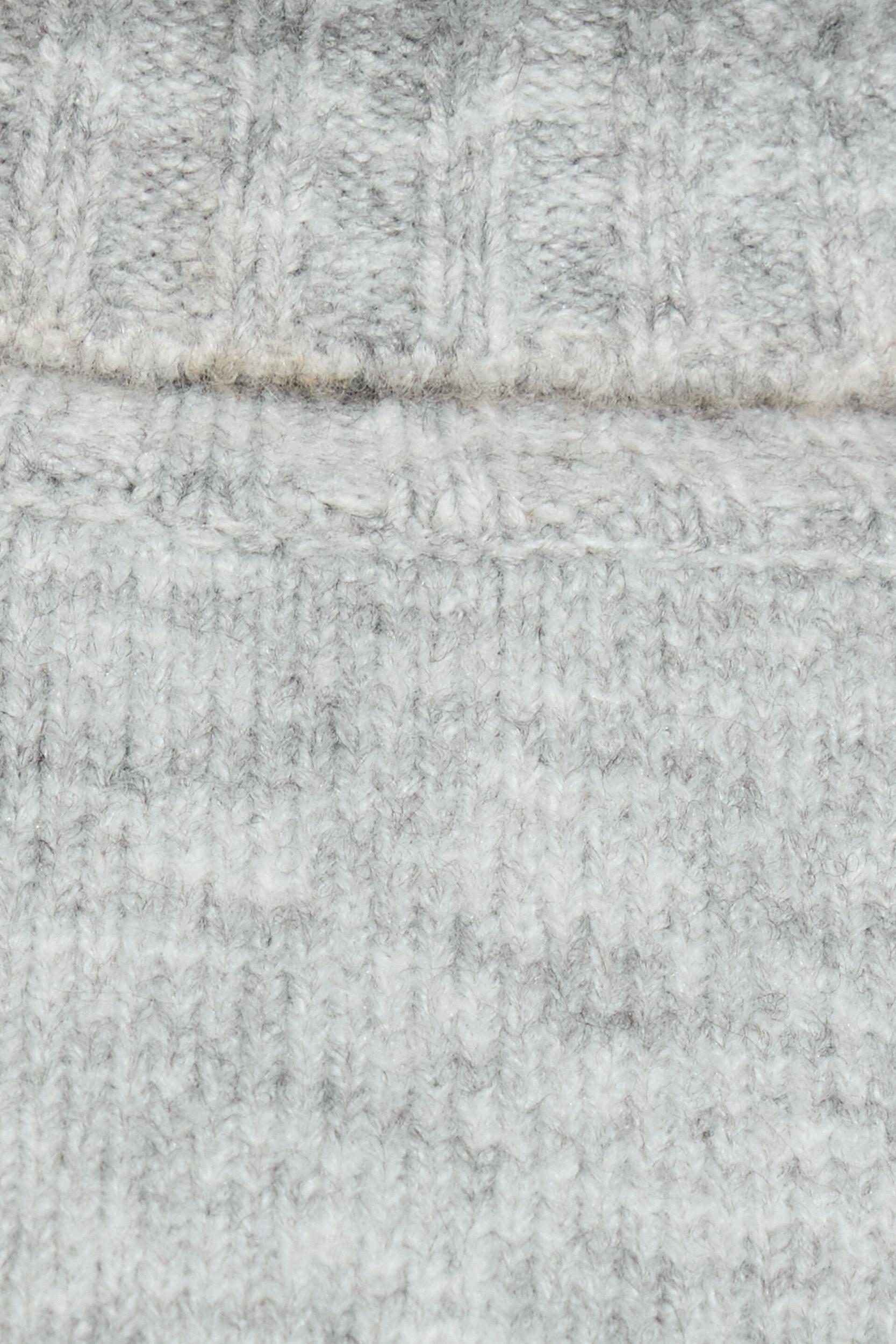 Spongy Cropped Turtleneck Product Image