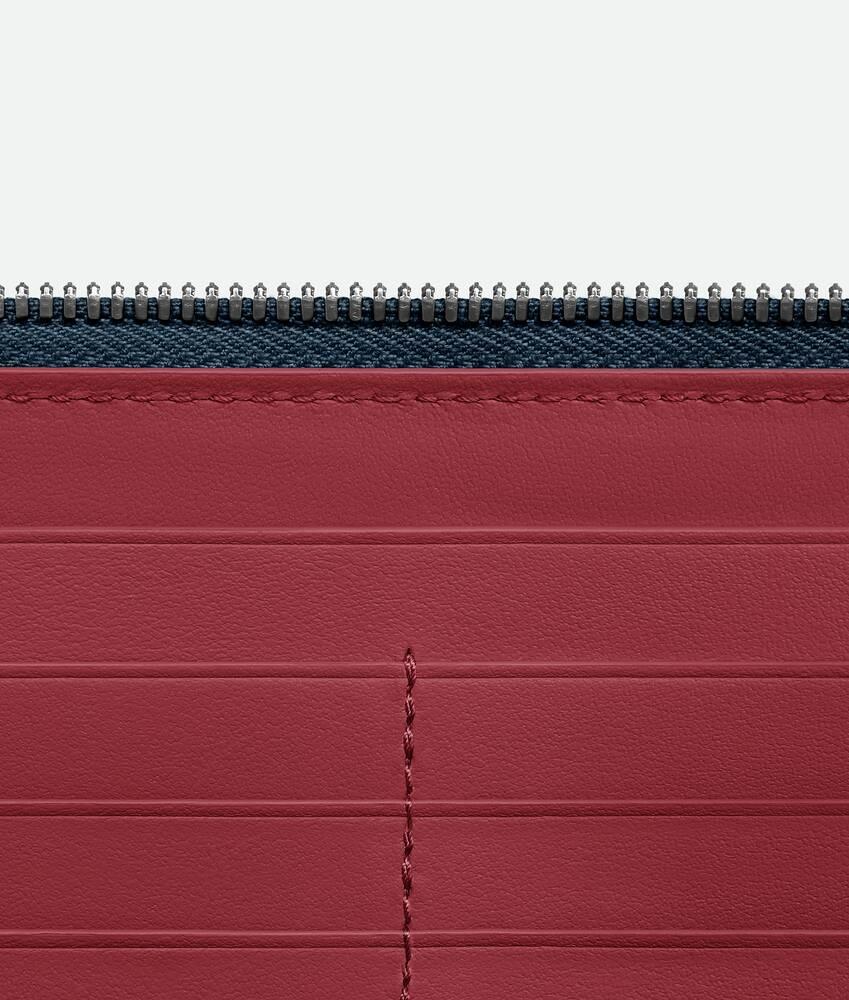 Men's Cassette Zip Around Wallet in Deep blue/ambra Product Image