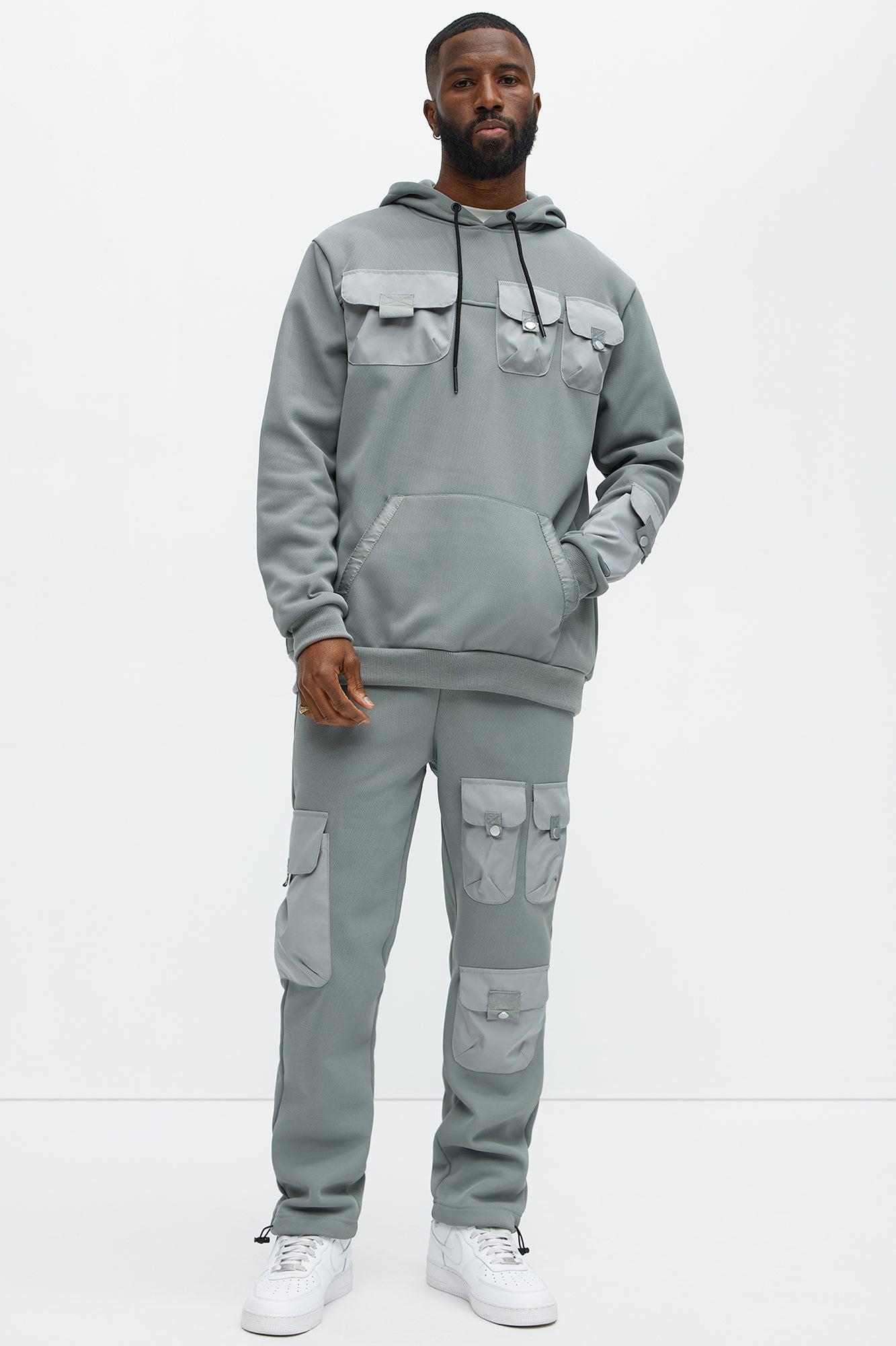 Field Cargo Hoodie - Grey Product Image
