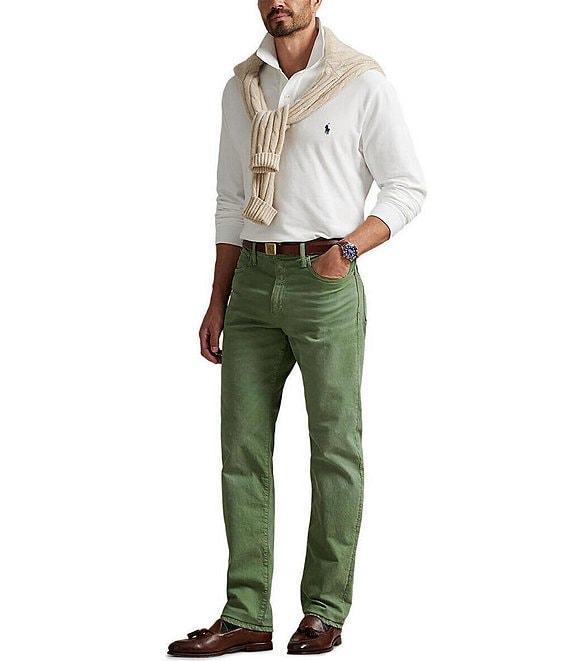 Polo Ralph Lauren Varick Slim Straight Stretch Jeans Product Image