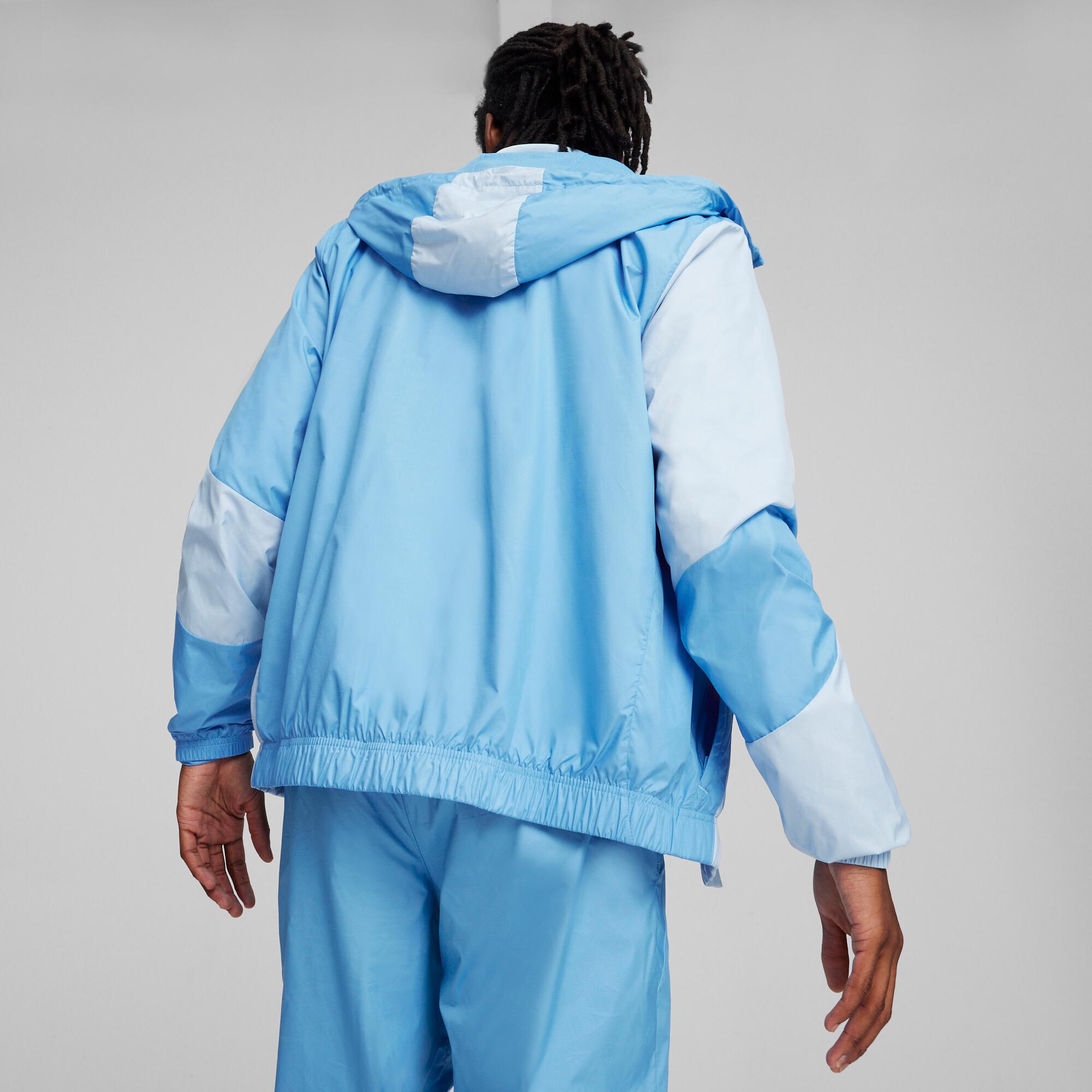 Puma Men's Mcfc Prematch Woven Jacket - 774372-02 Male Product Image