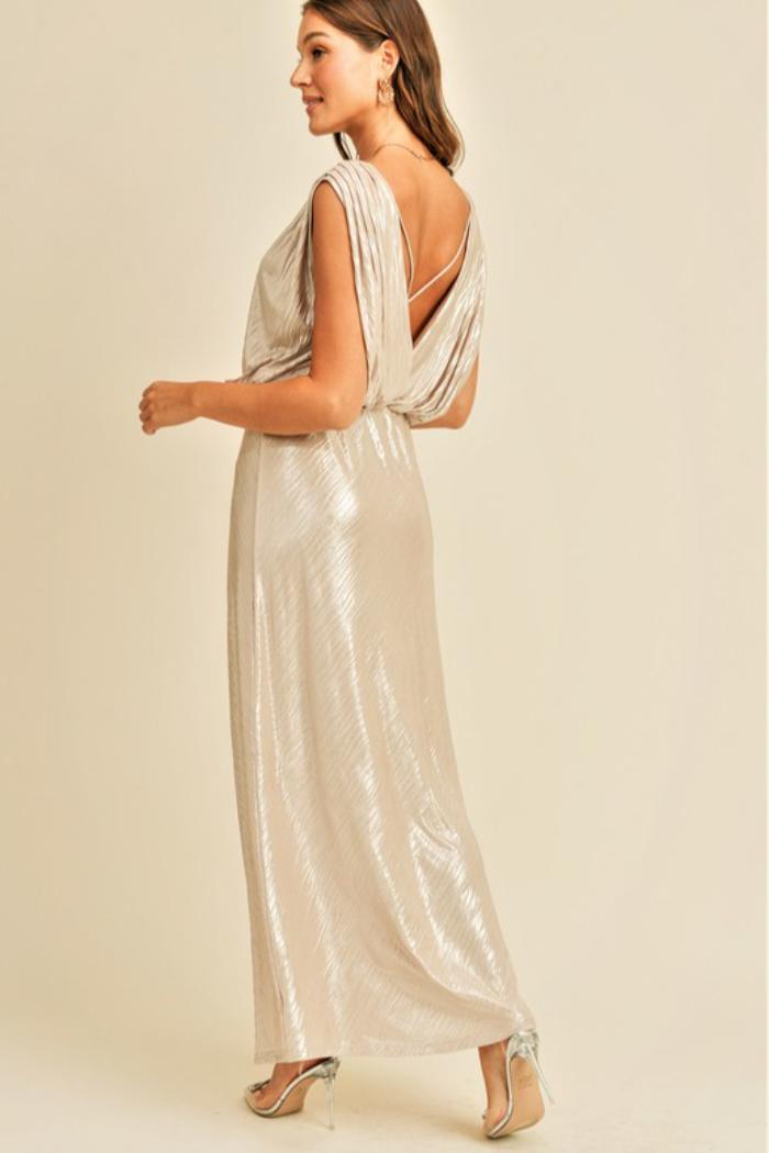 Shimmer Maxi Dress Product Image