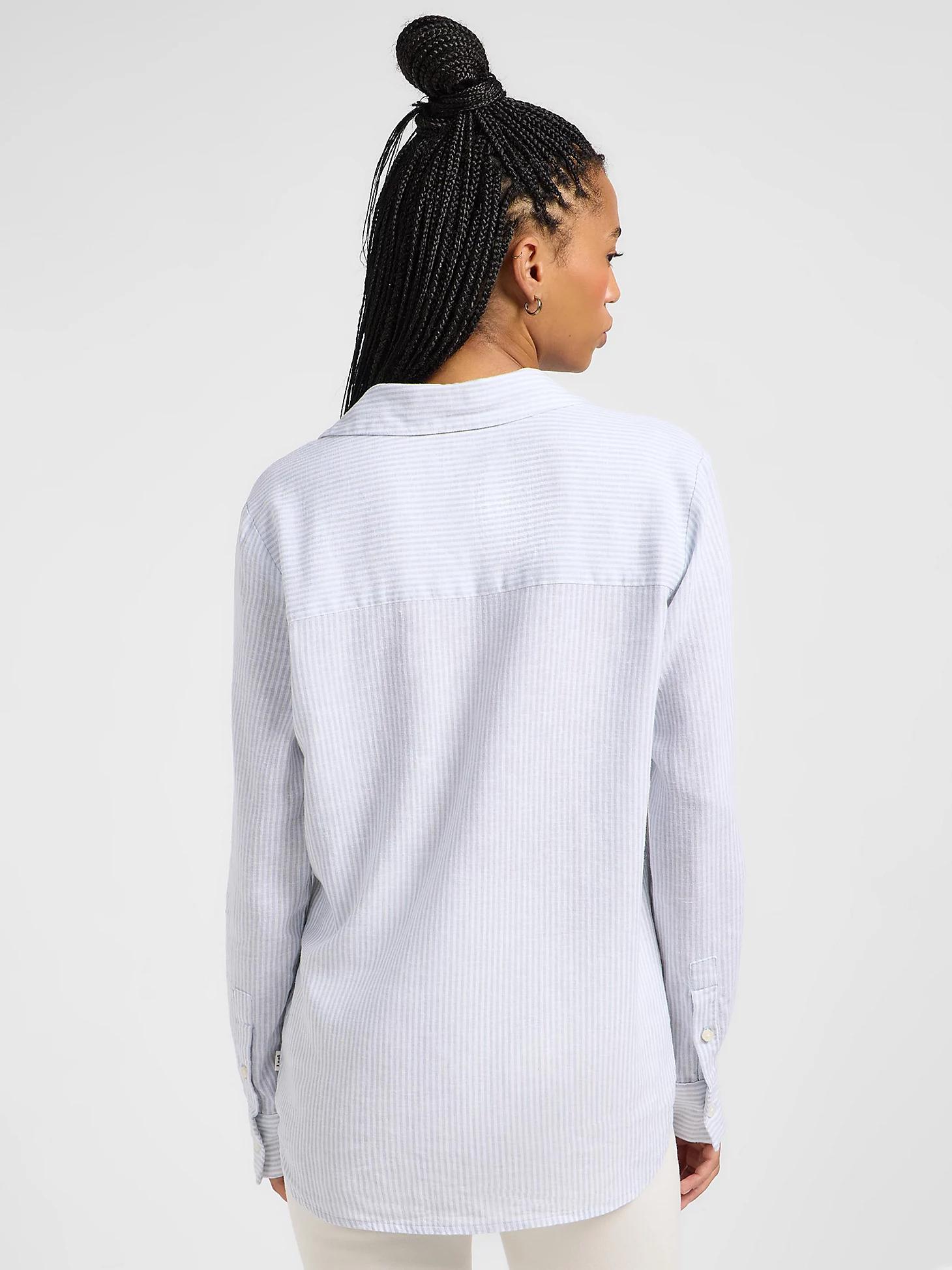 Women's Pinstripe Button Down Shirt | Women's Tops | Lee® Product Image