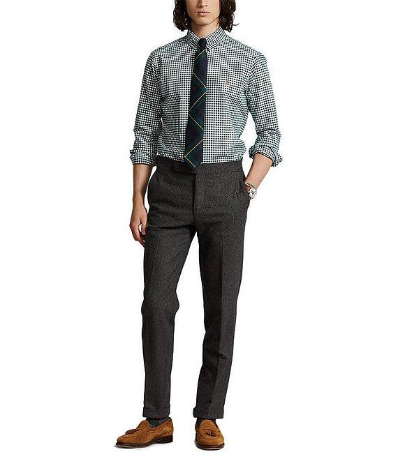 Polo Ralph Lauren Classic Fit Oxford Pine Long Sleeve Woven Shirt Product Image