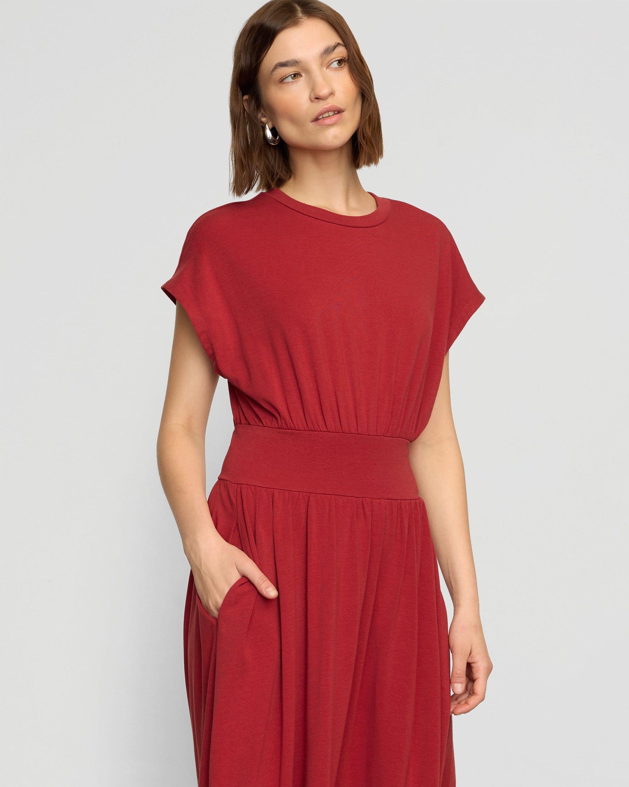 Prima Jersey Midi Dress Product Image