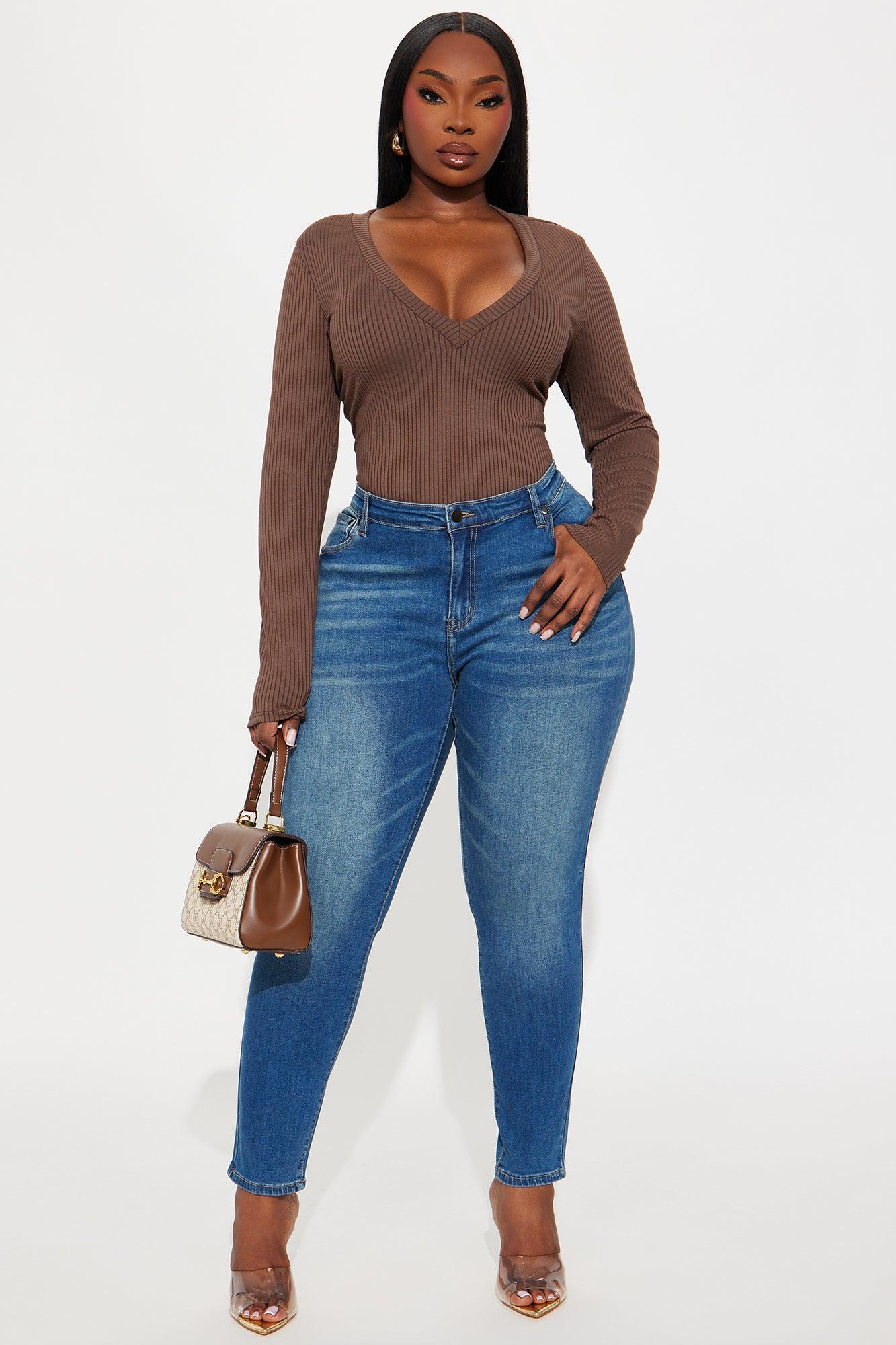 Unforgettable Fit Mid Rise Skinny Jeans - Vintage Wash Female Product Image