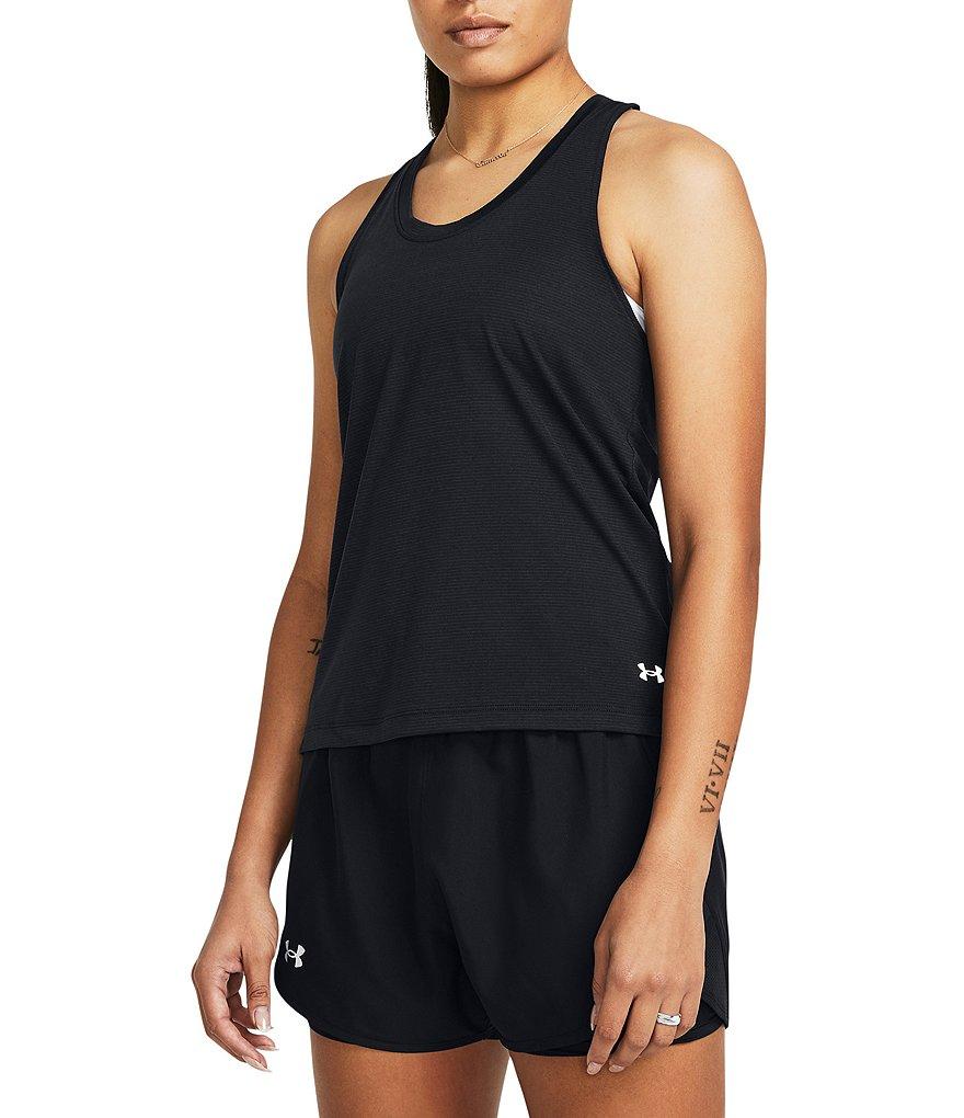 Under Armour Women's UA Launch Singlet Scoop Neck Sleeveless Tank Product Image
