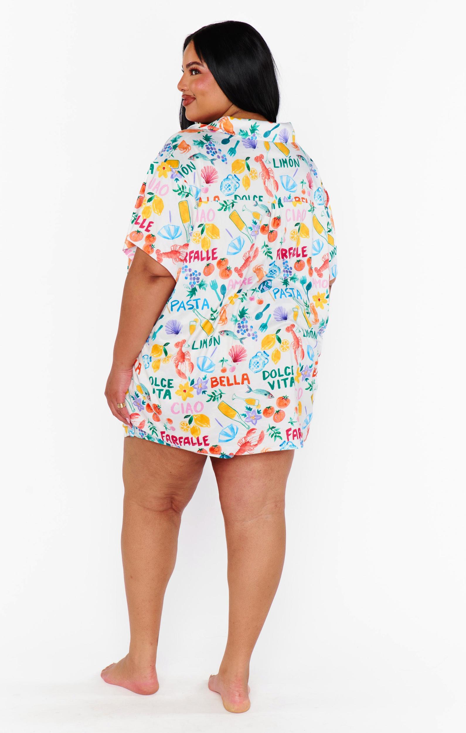 Sunday Morning PJ Set ~ Italian Picnic Jersey Product Image