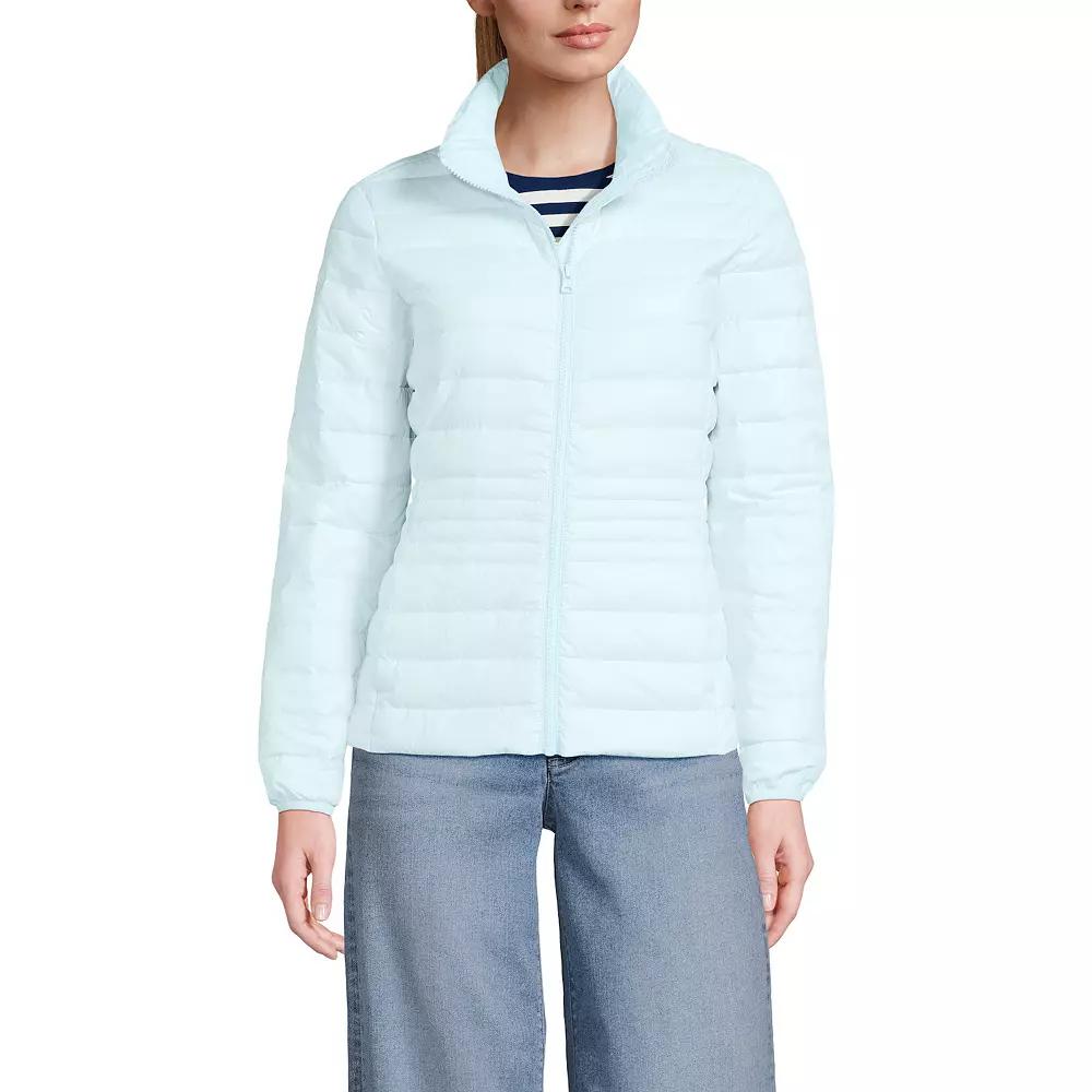 Women's Lands' End Wanderweight Midweight Down Jacket,  Product Image