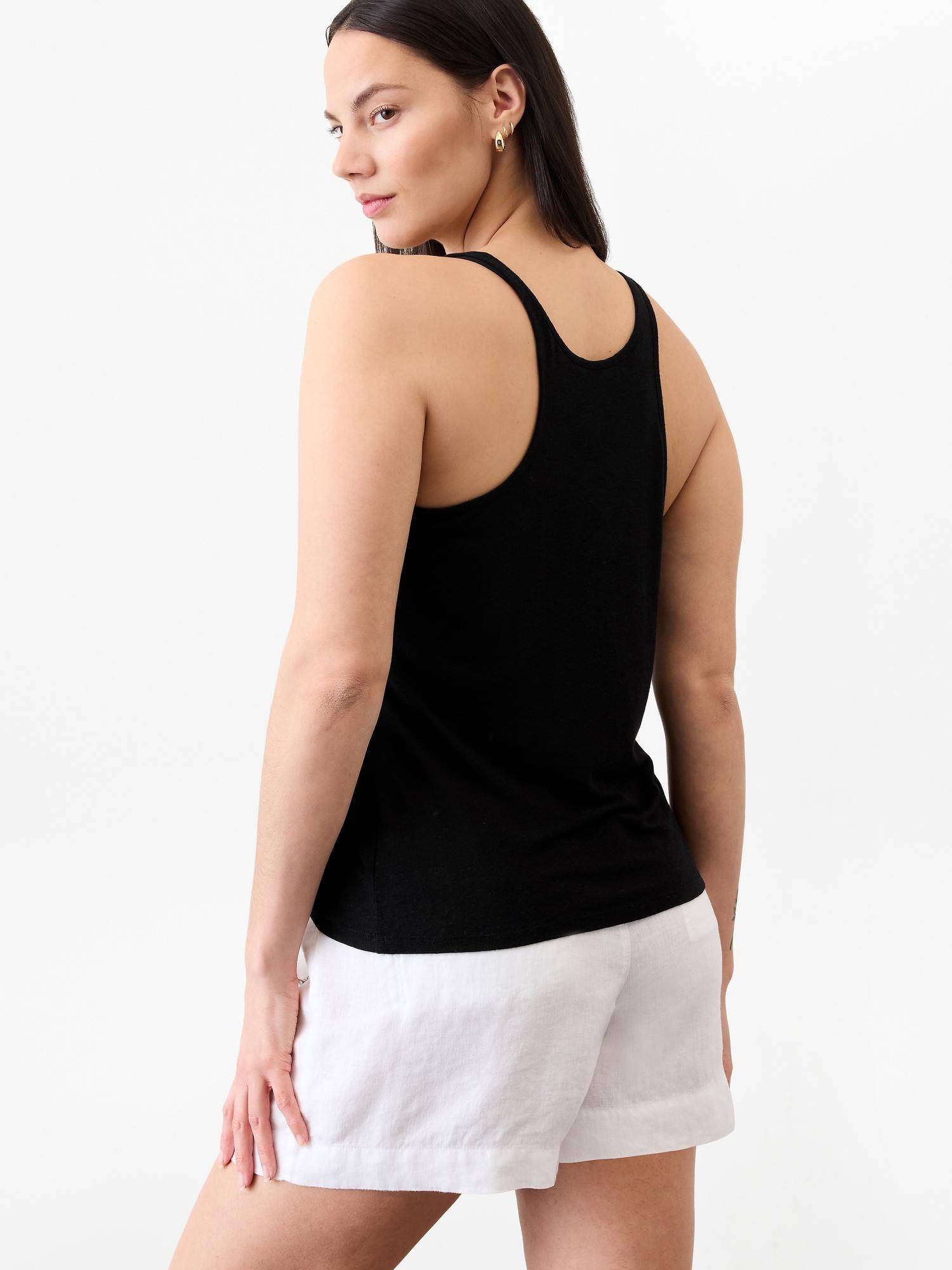 Getaway Linen Blend Tank Product Image