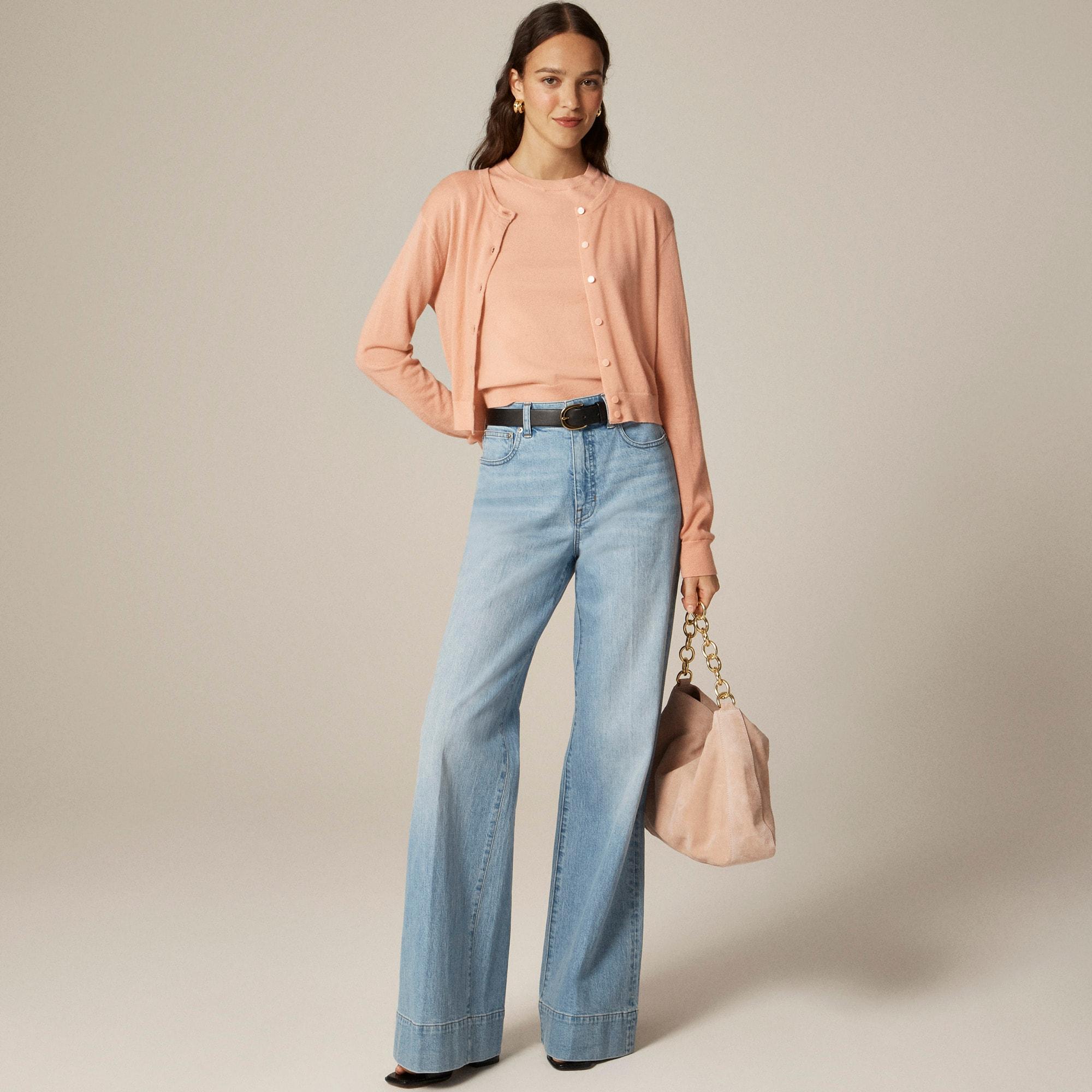 Featherweight cashmere cardigan Product Image