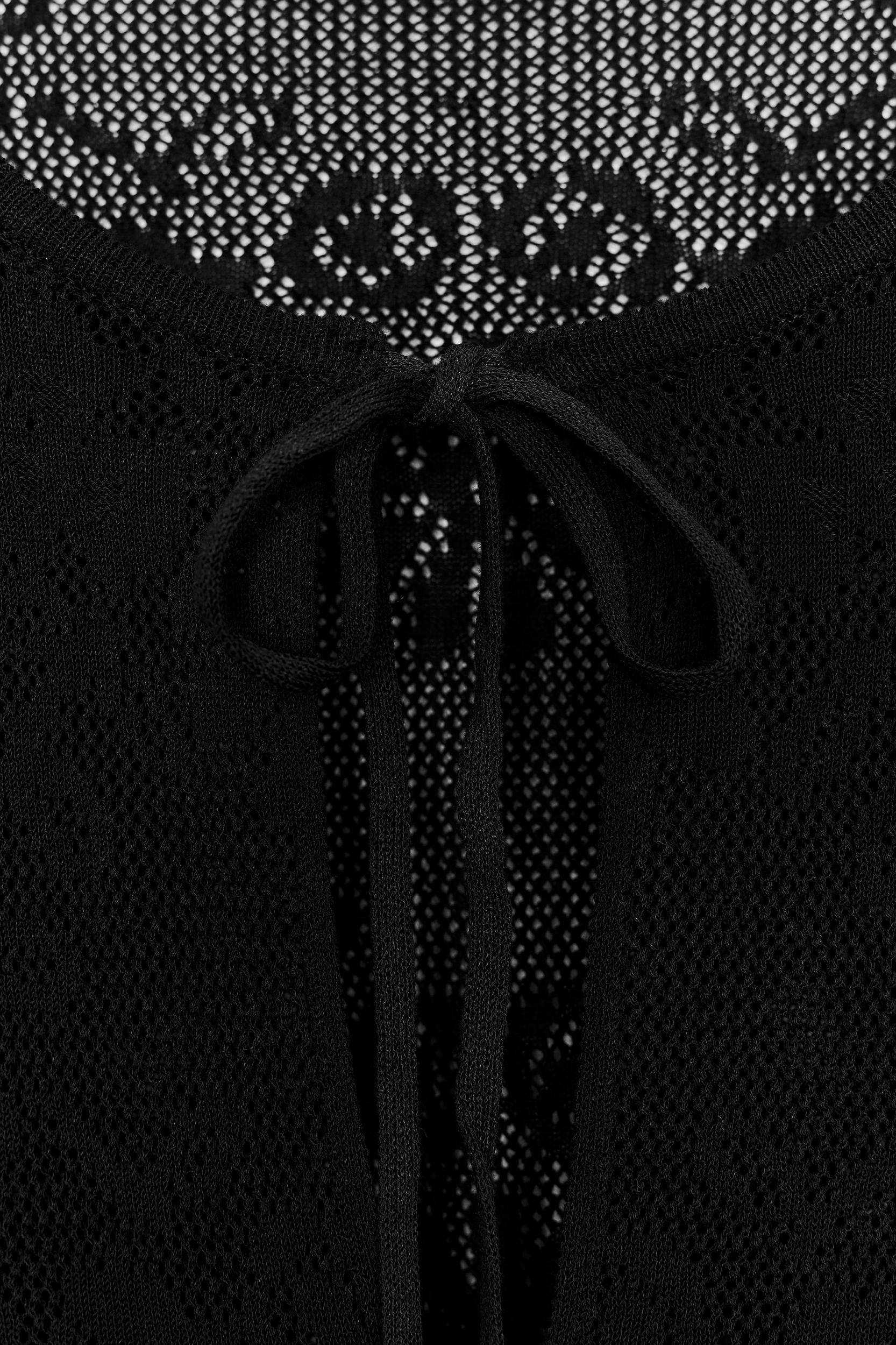 FLORAL TEXTURED KNIT PANTS Product Image