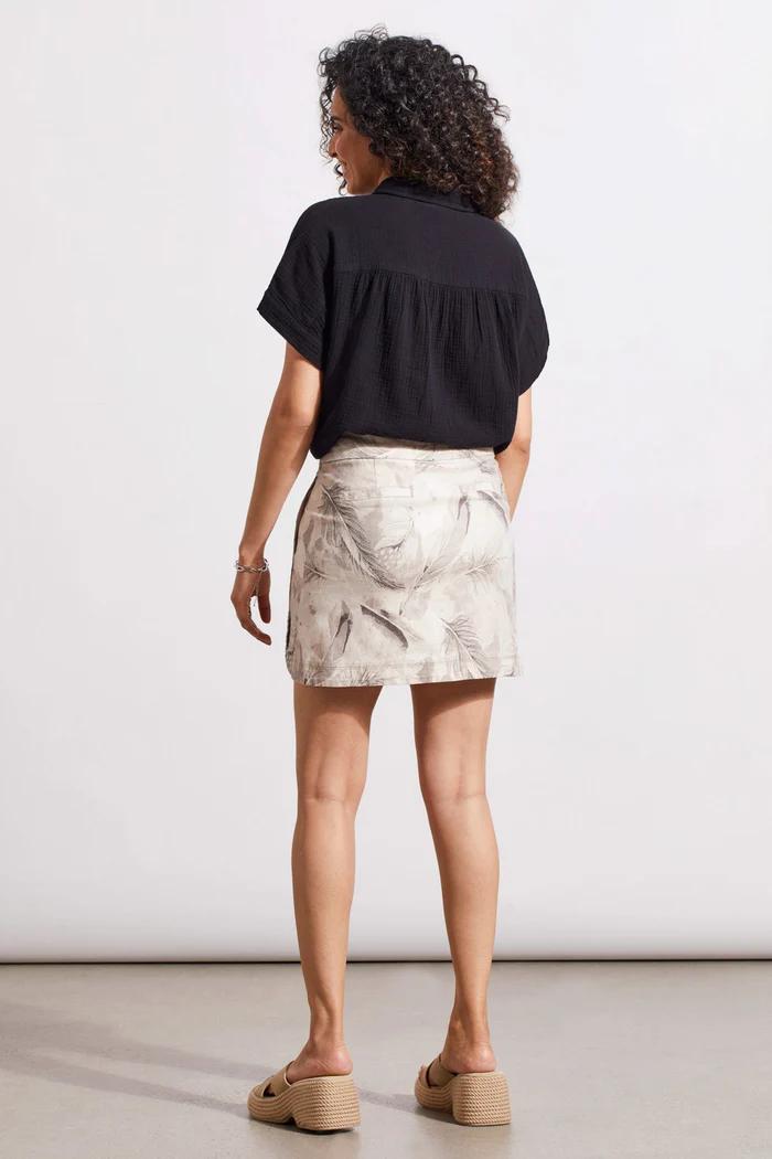 Printed Pull On Skort Product Image