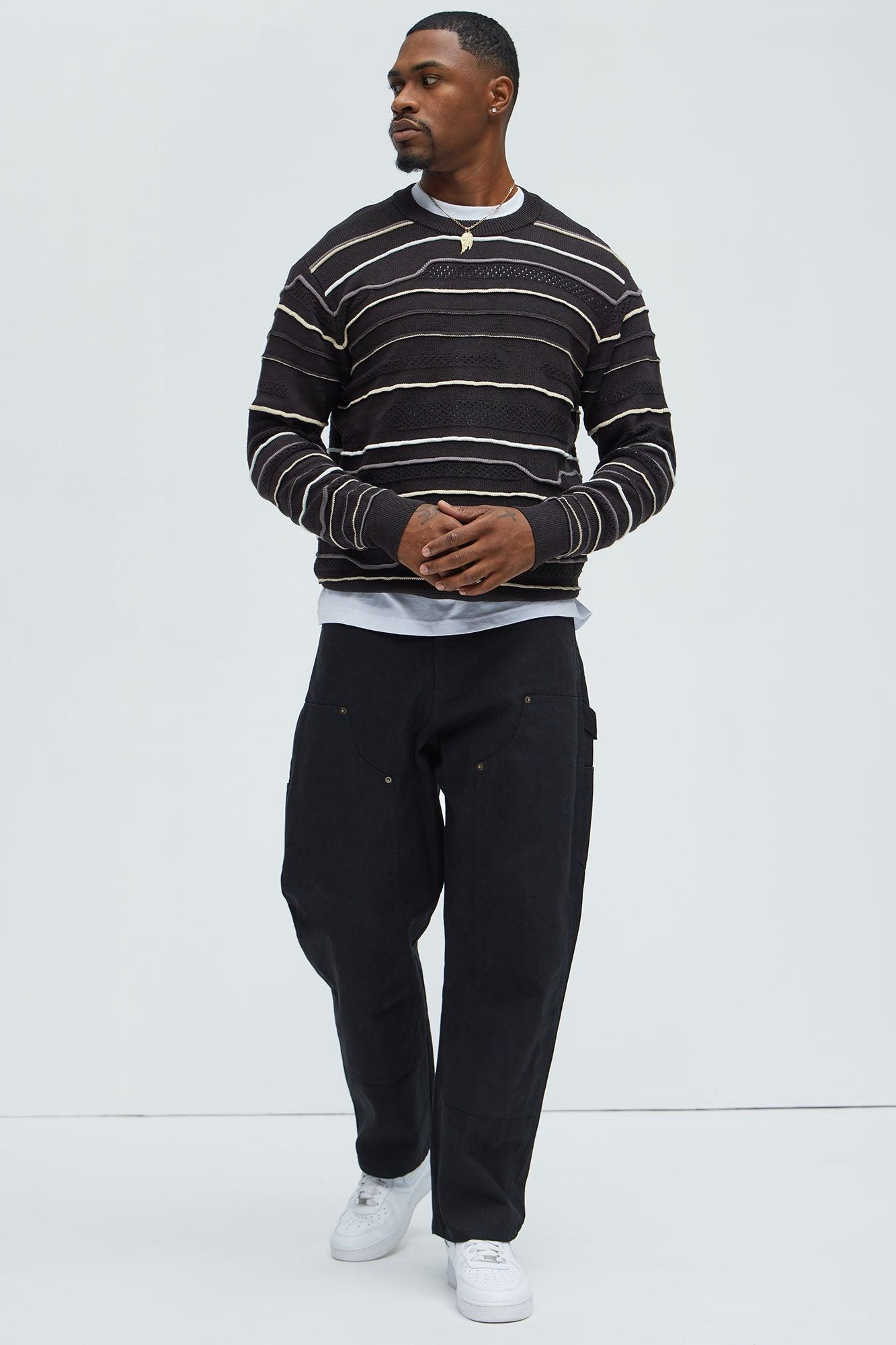 Dreamer Crewneck Sweater - Black/combo Product Image