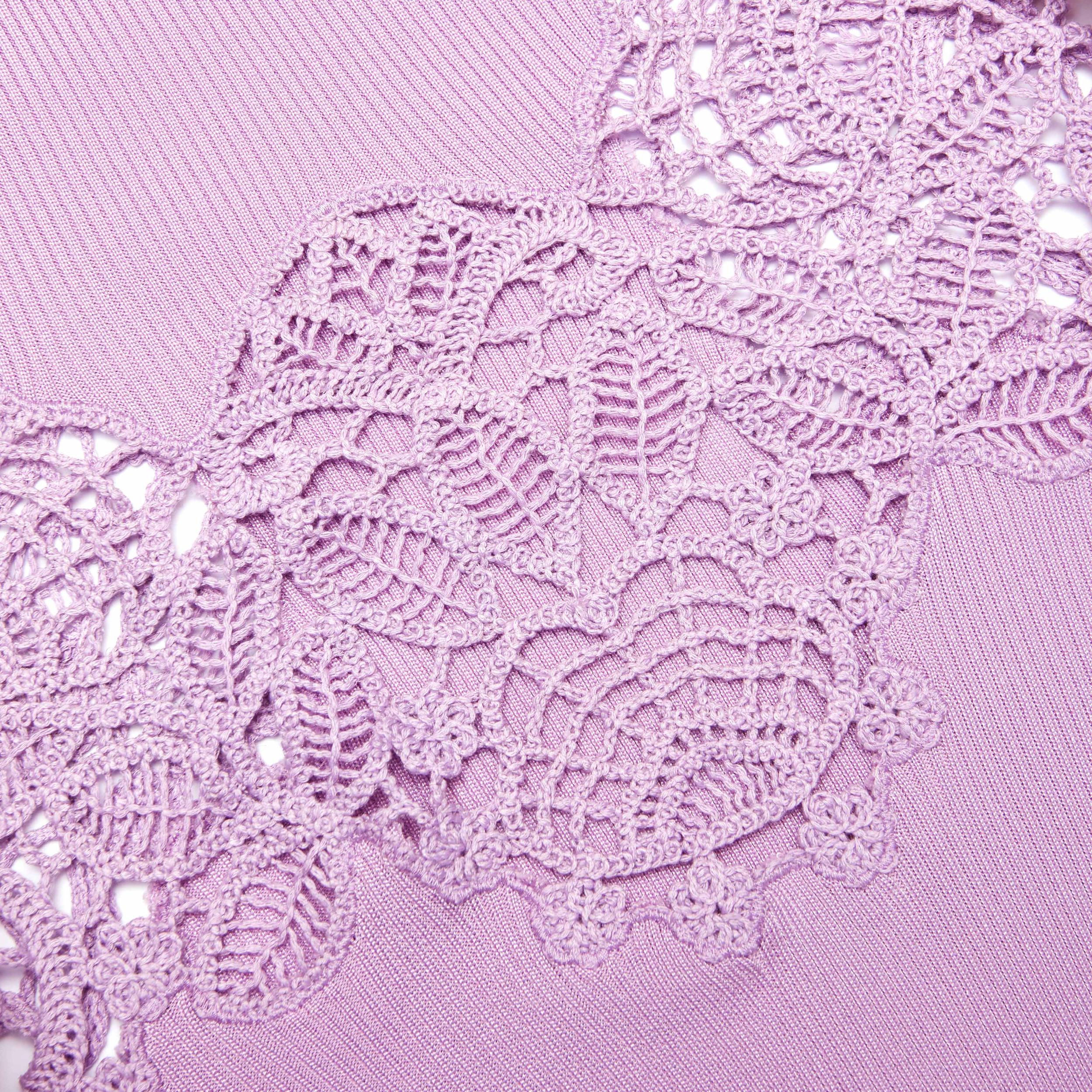 Pink Viscose Knit Cut Out Maxi Dress Product Image