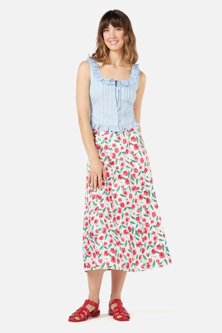 Greta Check Skirt Product Image