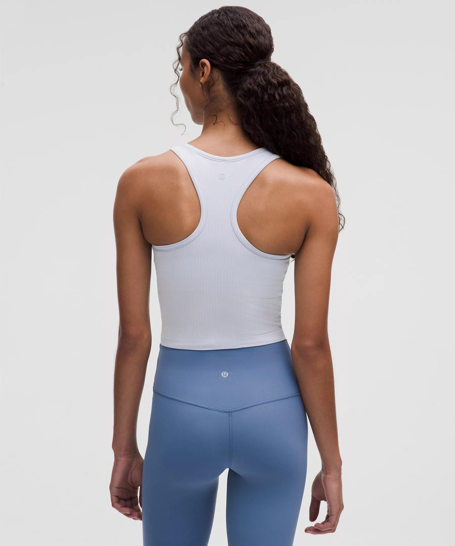 Ebb to Street Cropped Racerback Tank Top *Light Support, B/C Cup Product Image