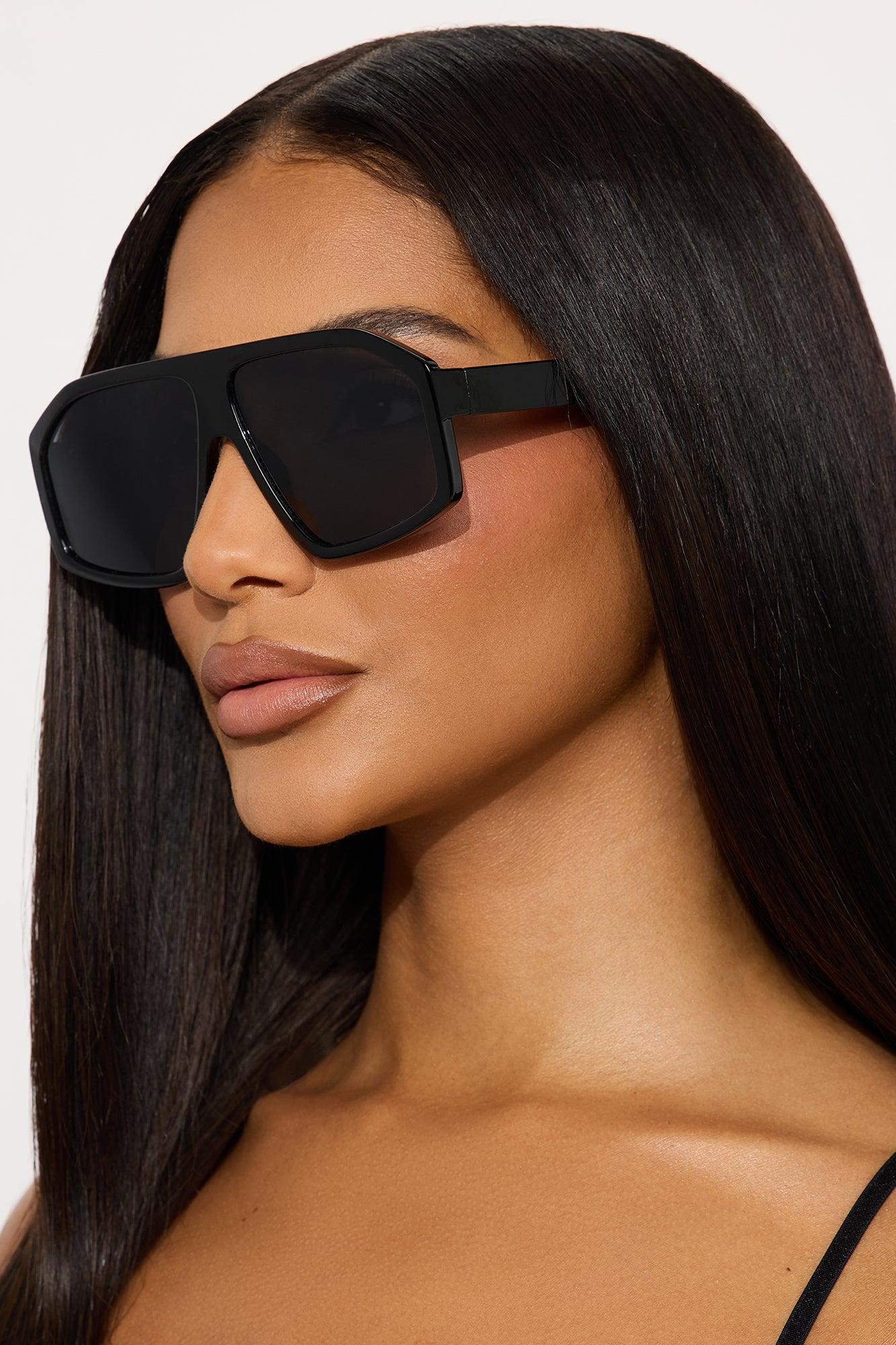 Stay After Hours Sunglasses - Black Female Product Image