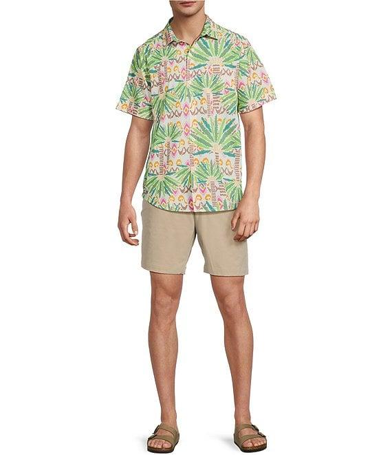 Tommy Bahama IslandZone Bahama Coast Palm Pointe Short Sleeve Woven Shirt Product Image