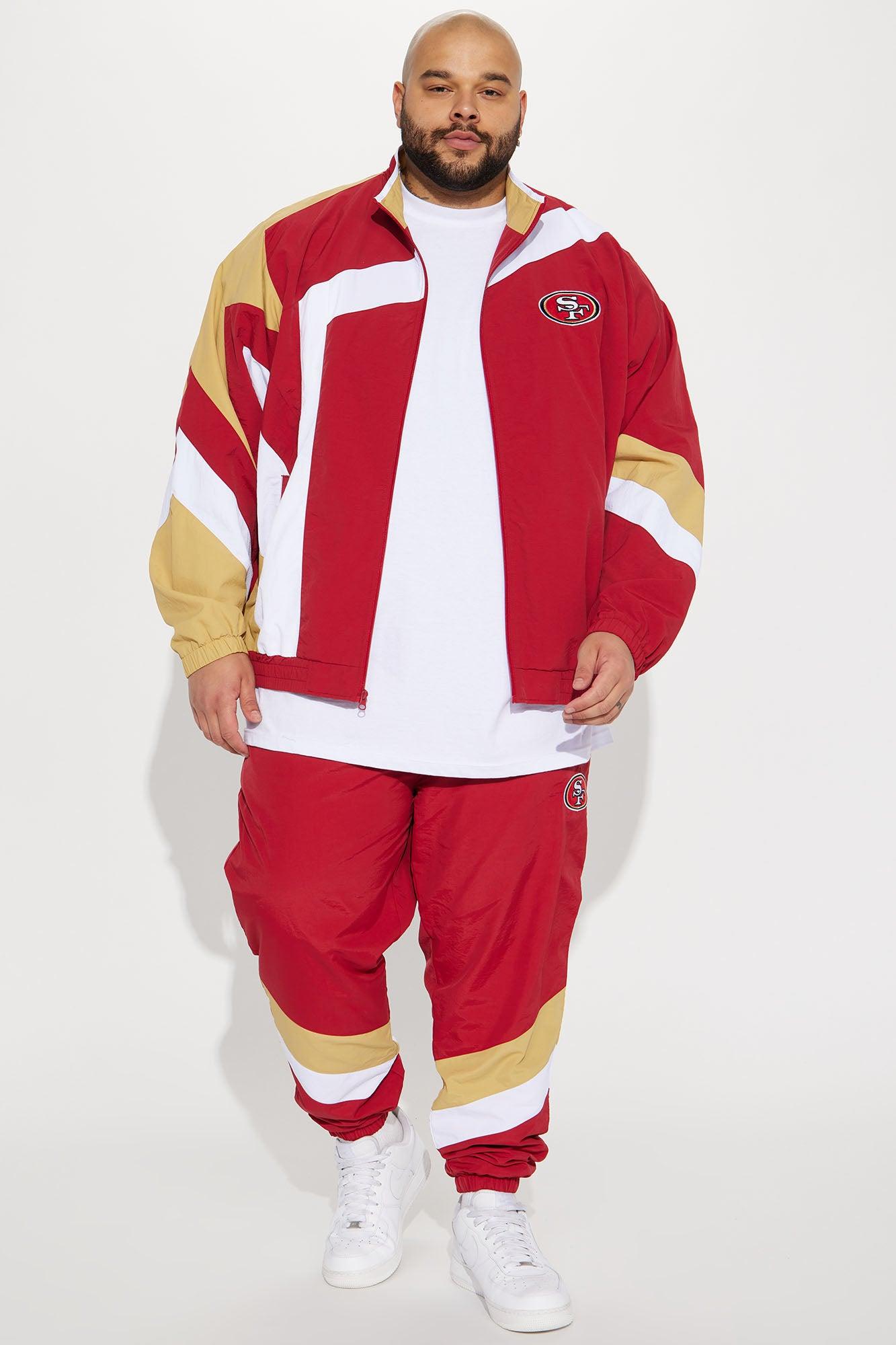 San Francisco 49ers Star Jacket - Red/combo Male Product Image